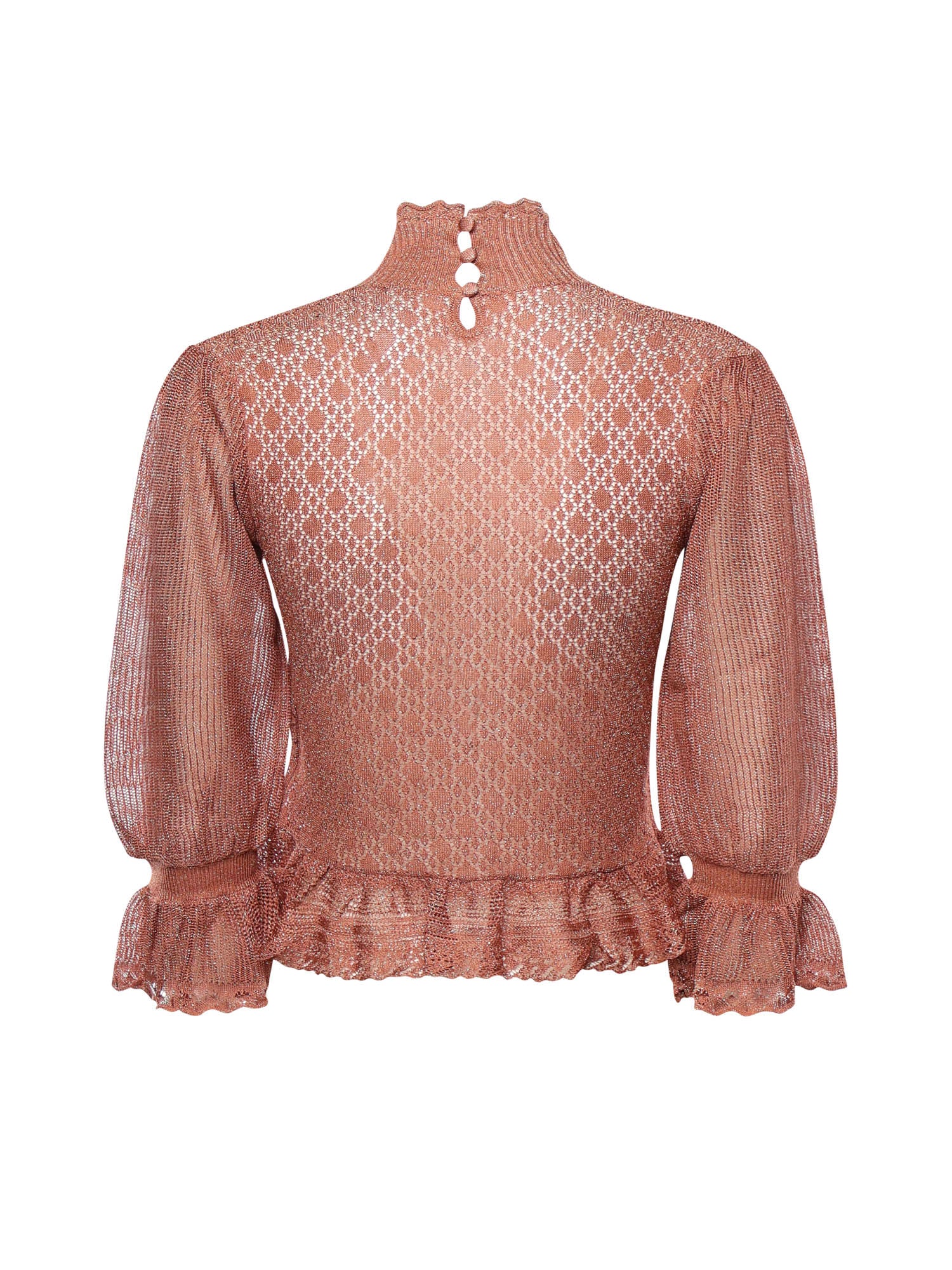 Chloè Sweaters Pink Gold Viscose