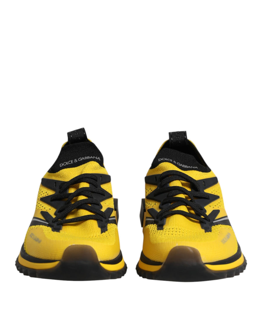 Dolce & Gabbana 90% Polyester 10% Viscose sneaker in yellow