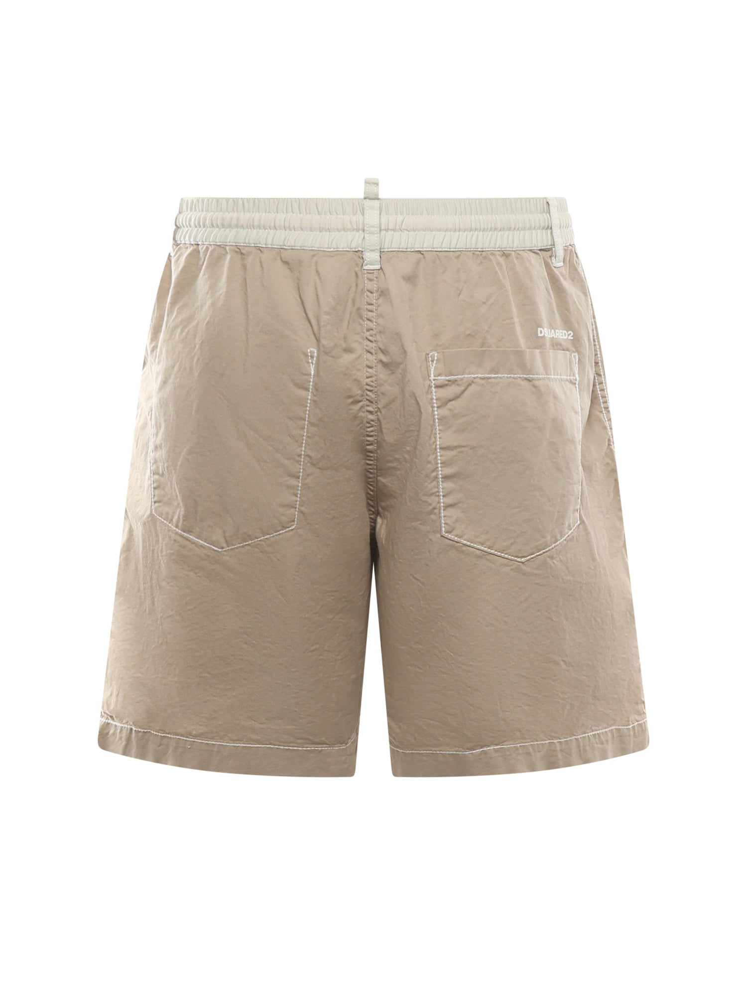 Dsquared2 Shorts Beige Cotton