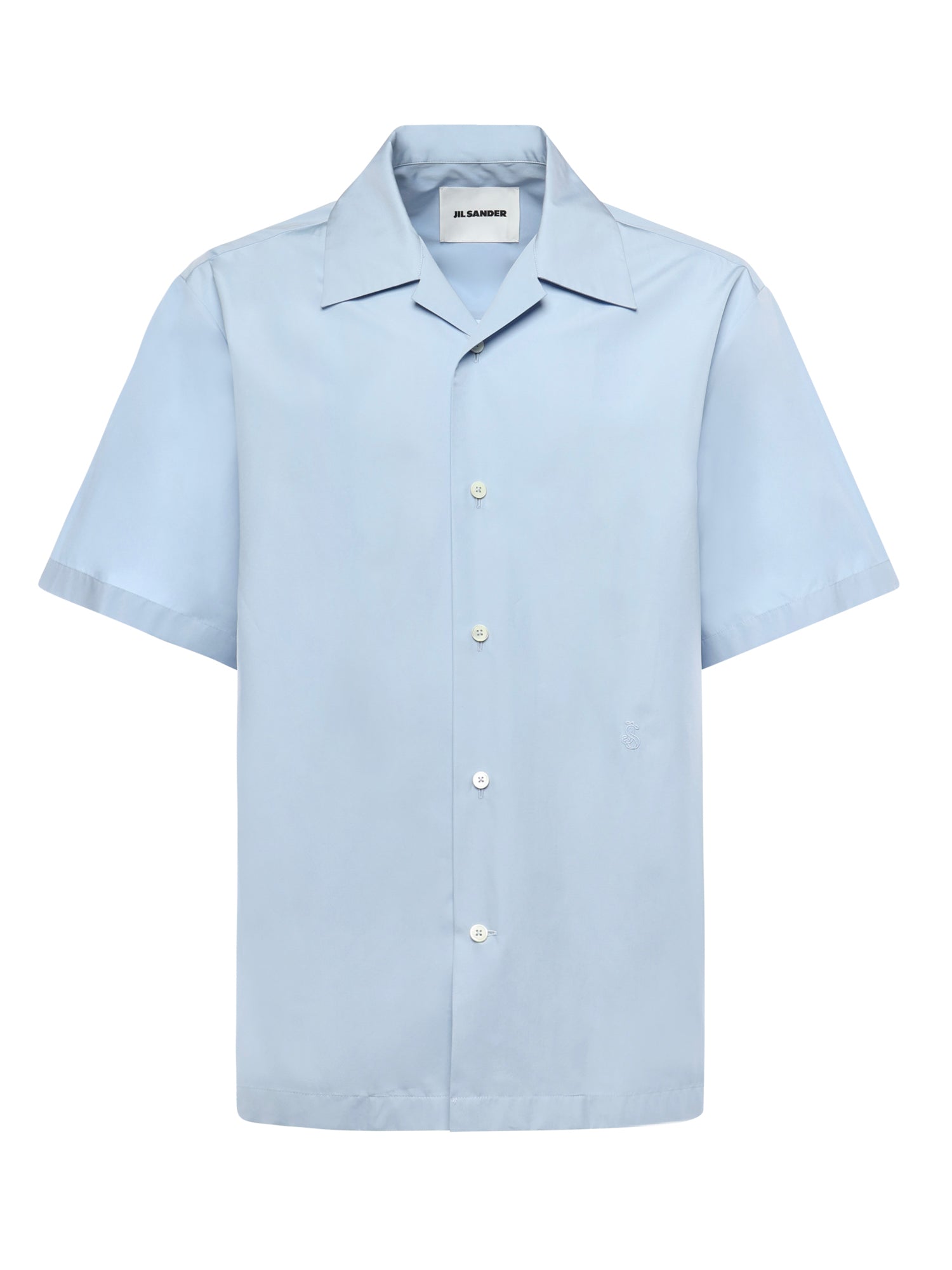 Jil Sander Shirts Powder Blue Cotton