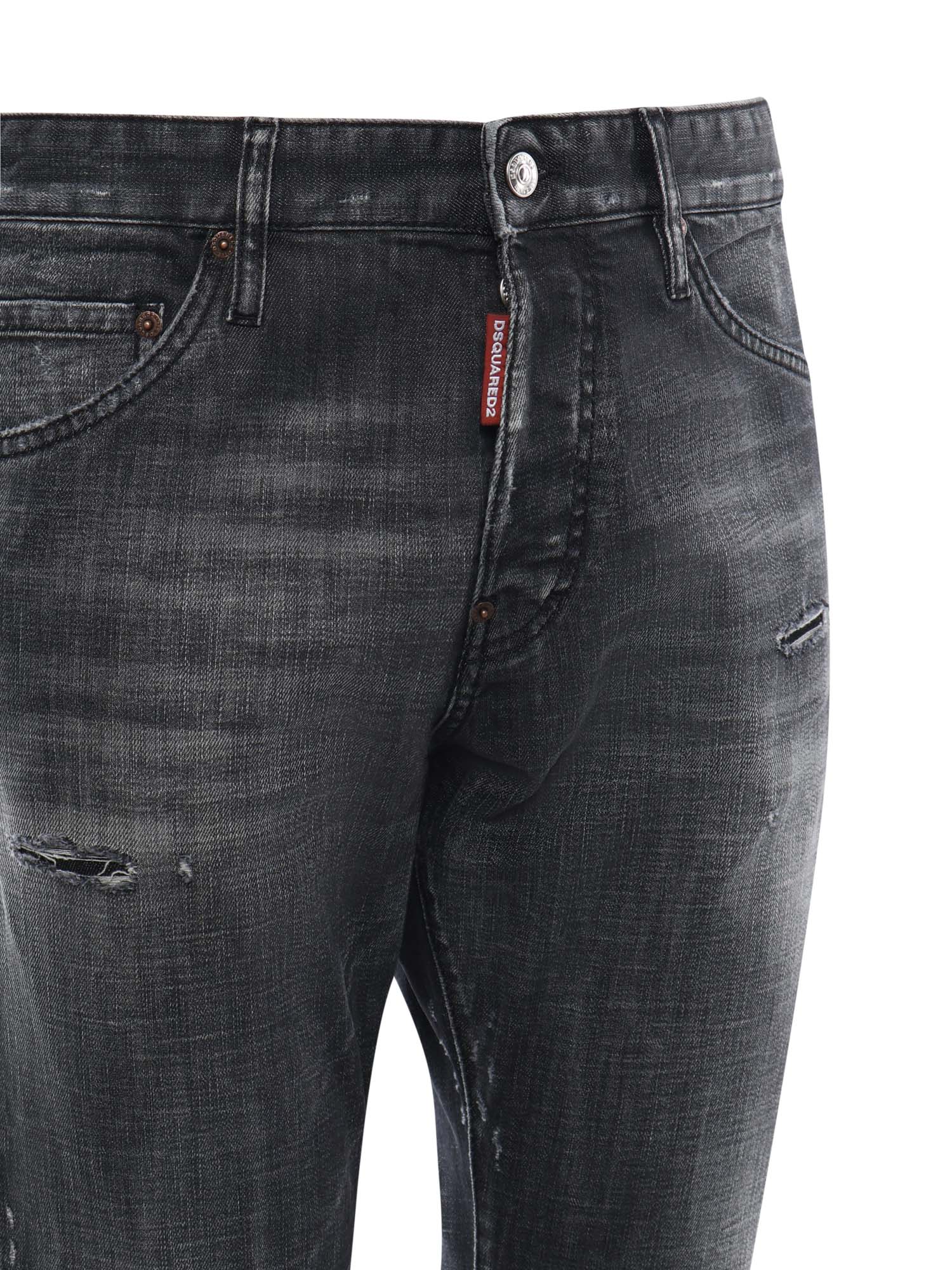 Dsquared2 Jeans Black Cotton