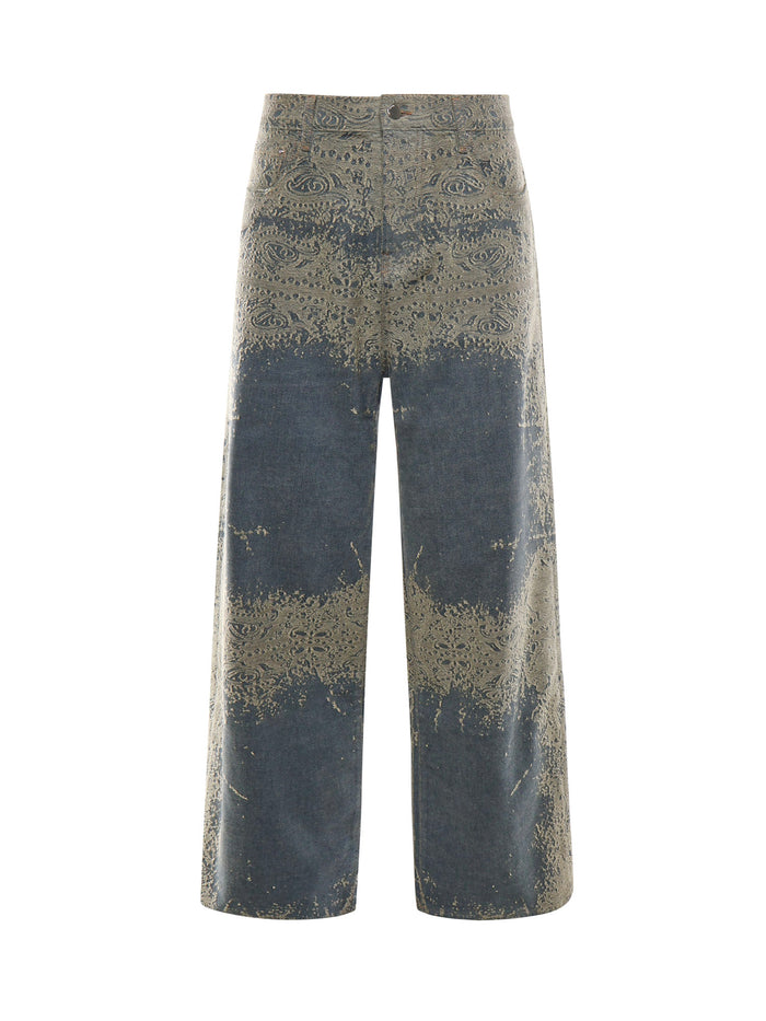 Amiri Jeans Tarnished Indigo Cotton