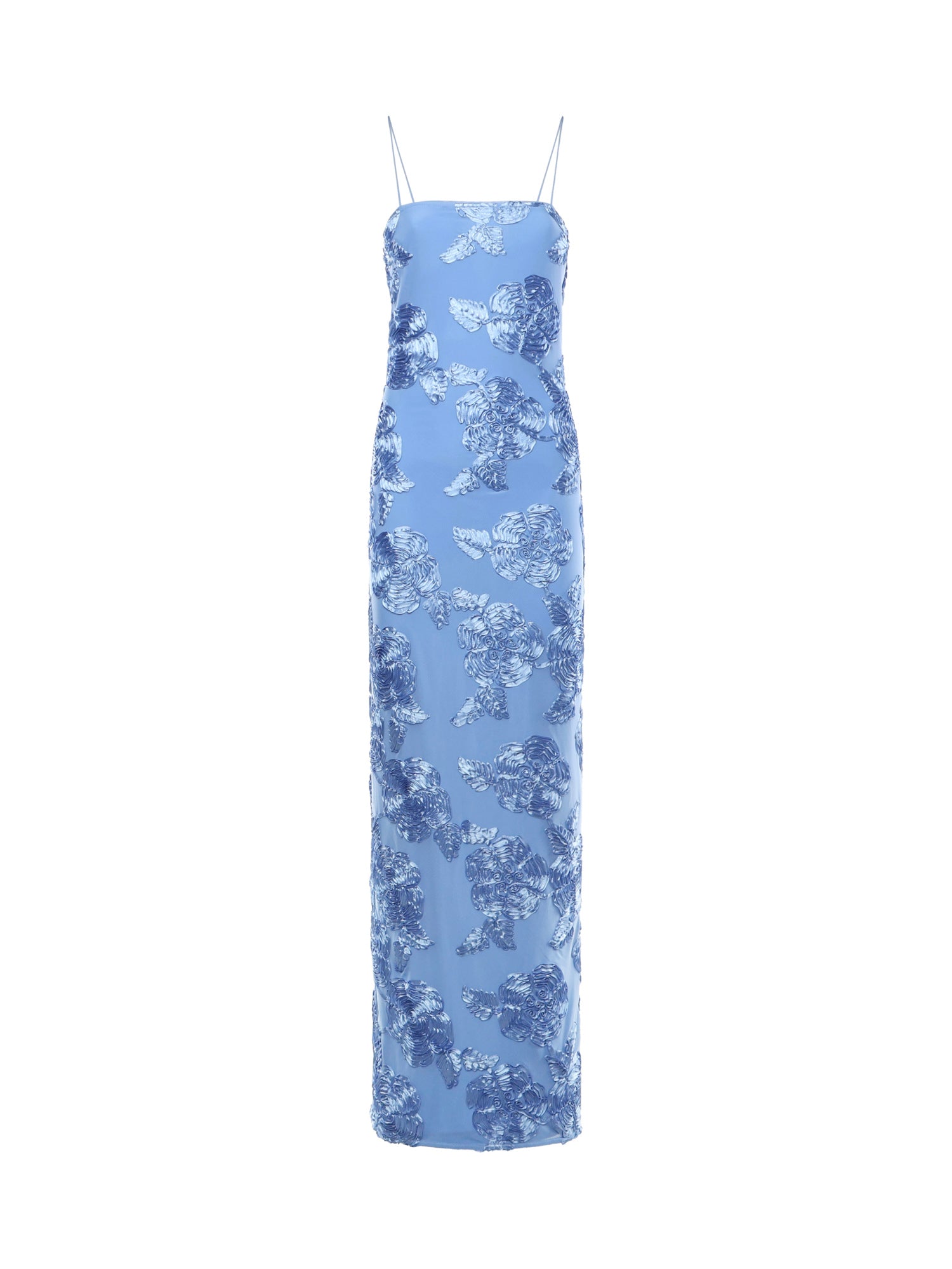 Rotate Dresses Hydrangea Blue Polyester Elastane