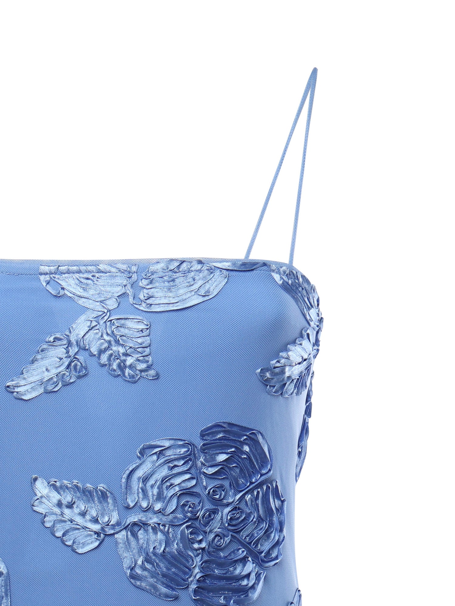 Rotate Dresses Hydrangea Blue Polyester Elastane