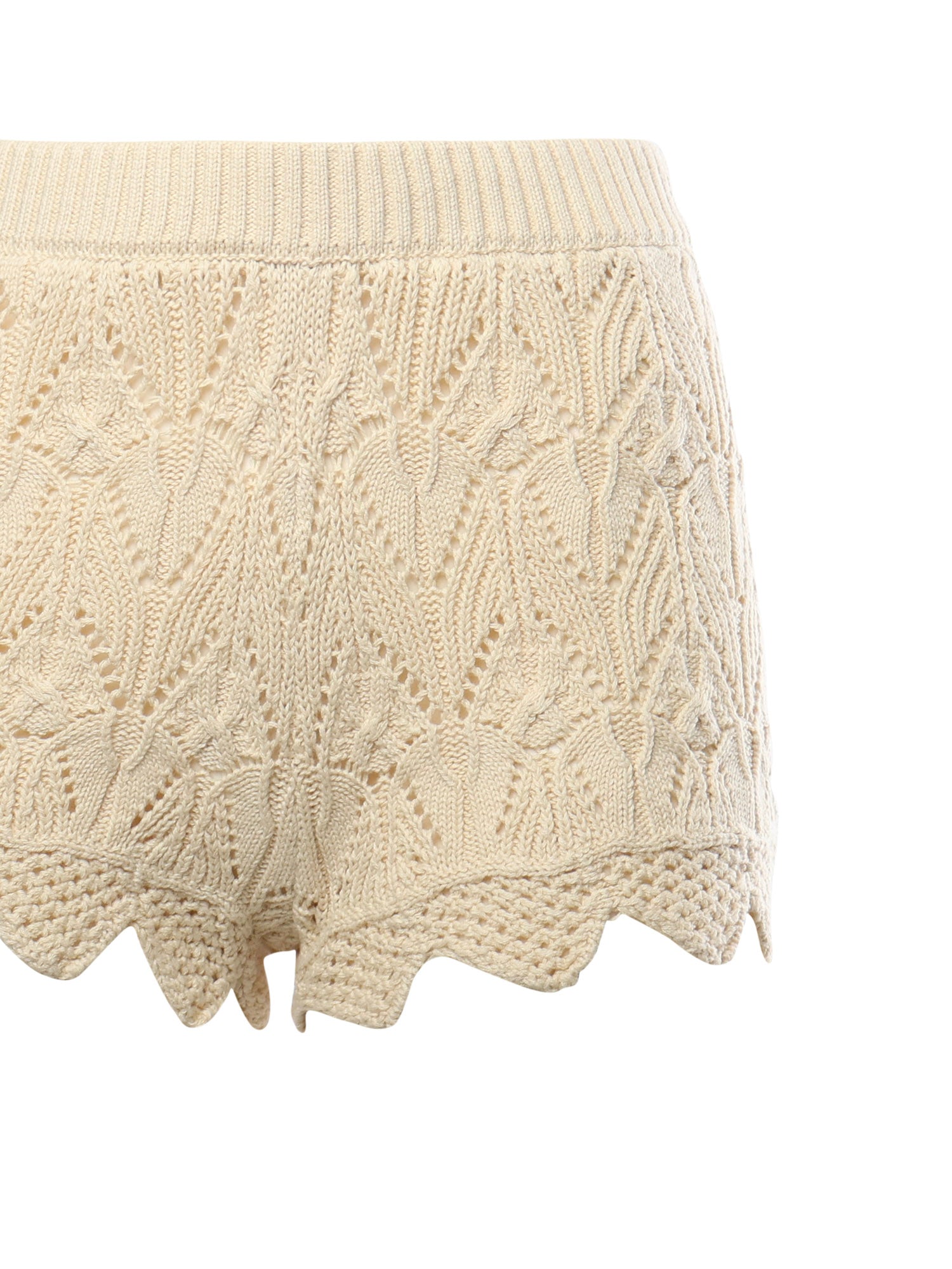 For Love & Lemons Shorts White Cotton