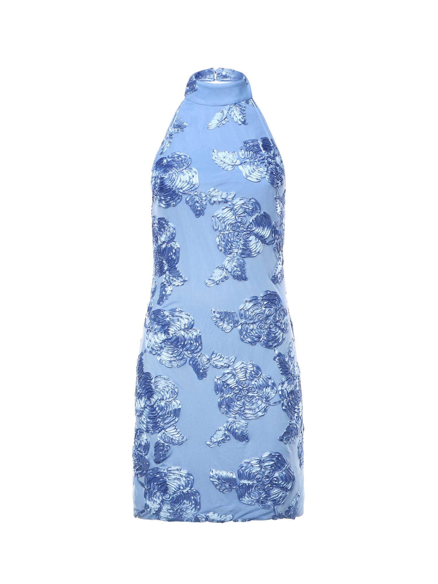 Rotate Dresses Hydrangea Blue Polyester Elastane