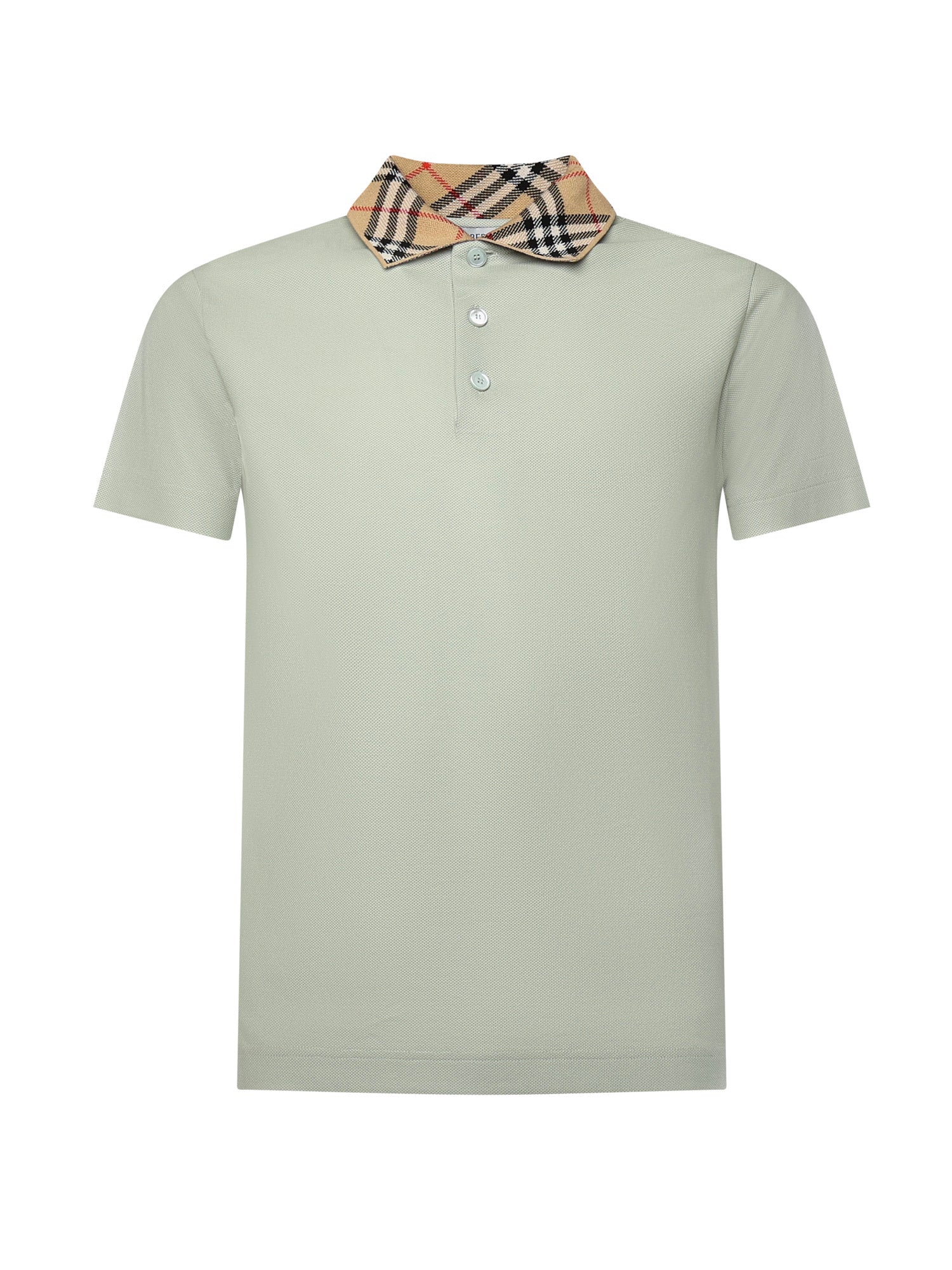Burberry T-shirts and Polos Seafoam Green Cotton