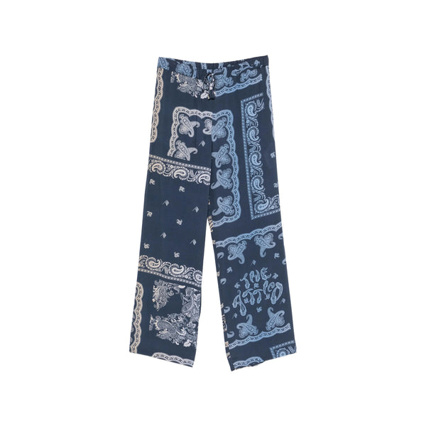 Trousers Viscose Blue