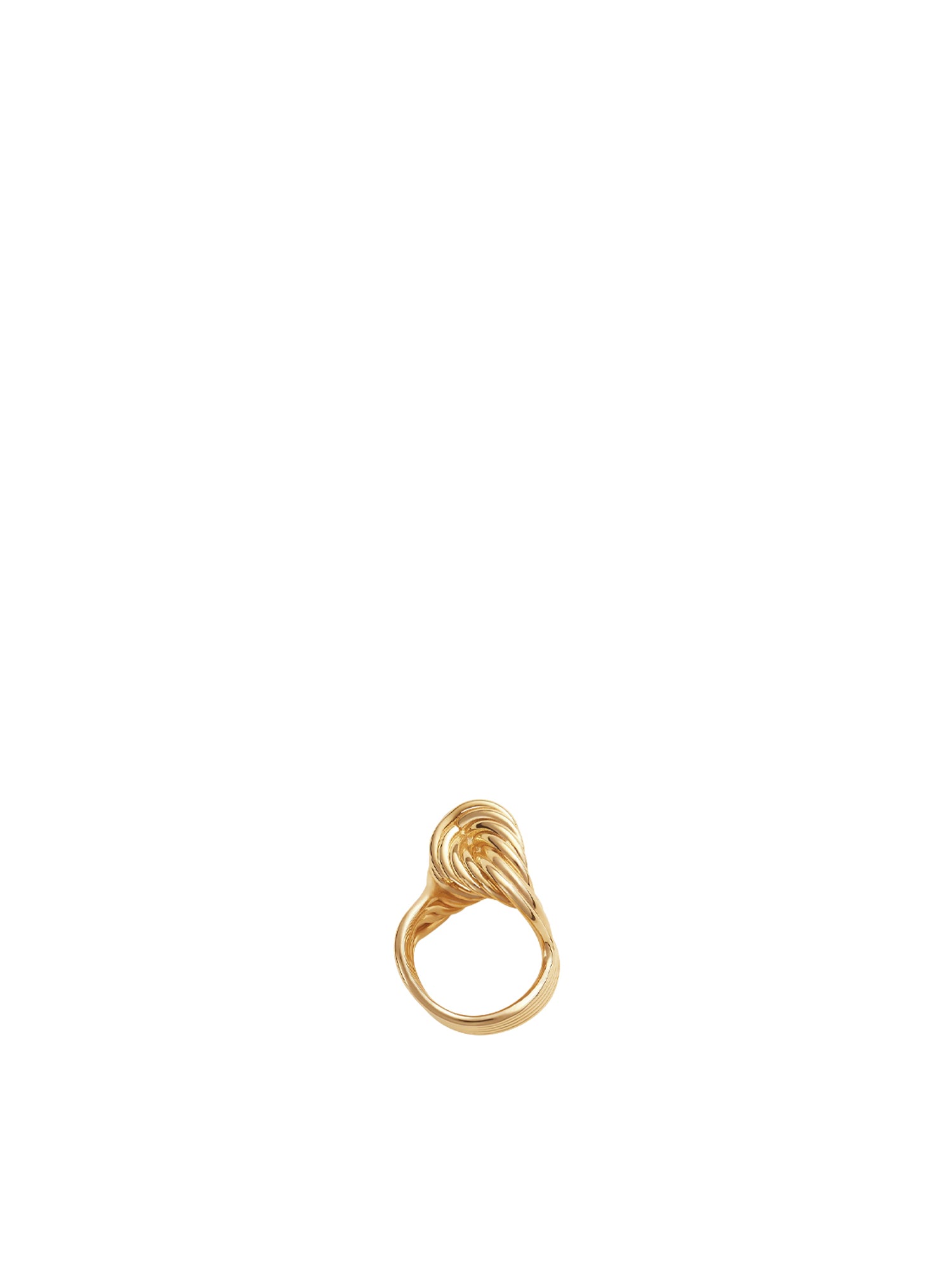 Bottega Veneta Bijoux Yellow Sterling Silver