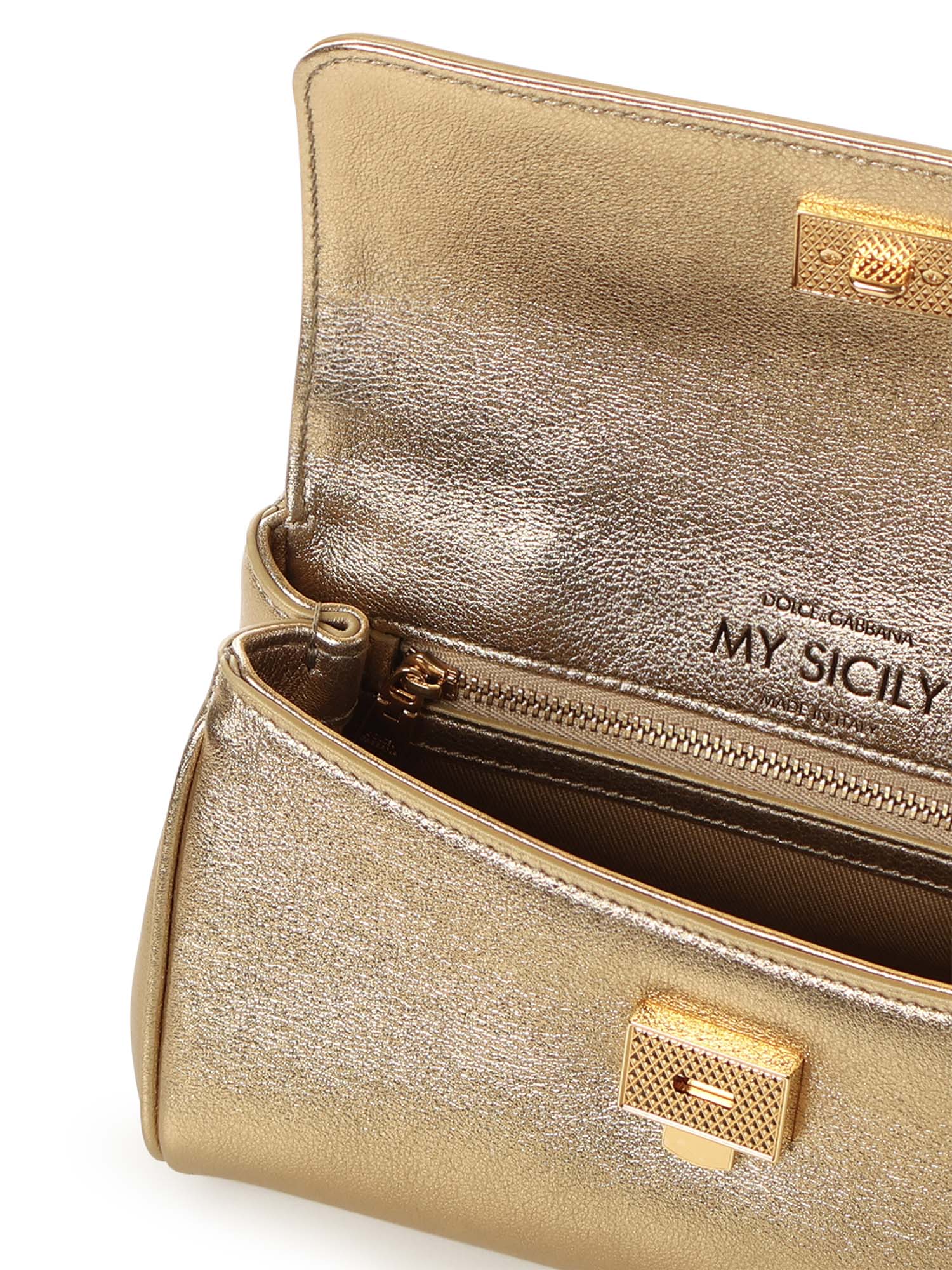 Dolce & Gabbana Bags Golden Calfskin