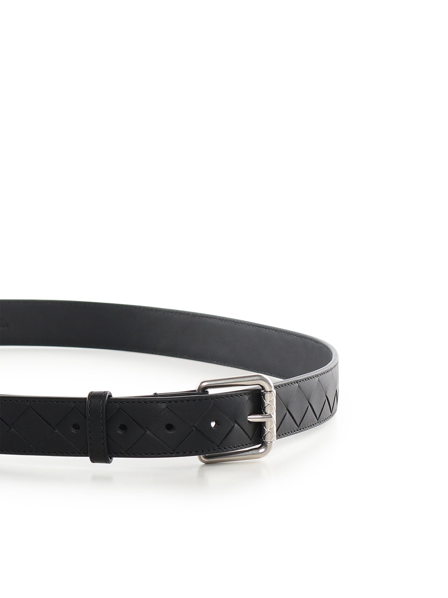 Bottega Veneta Belts Black Calfskin