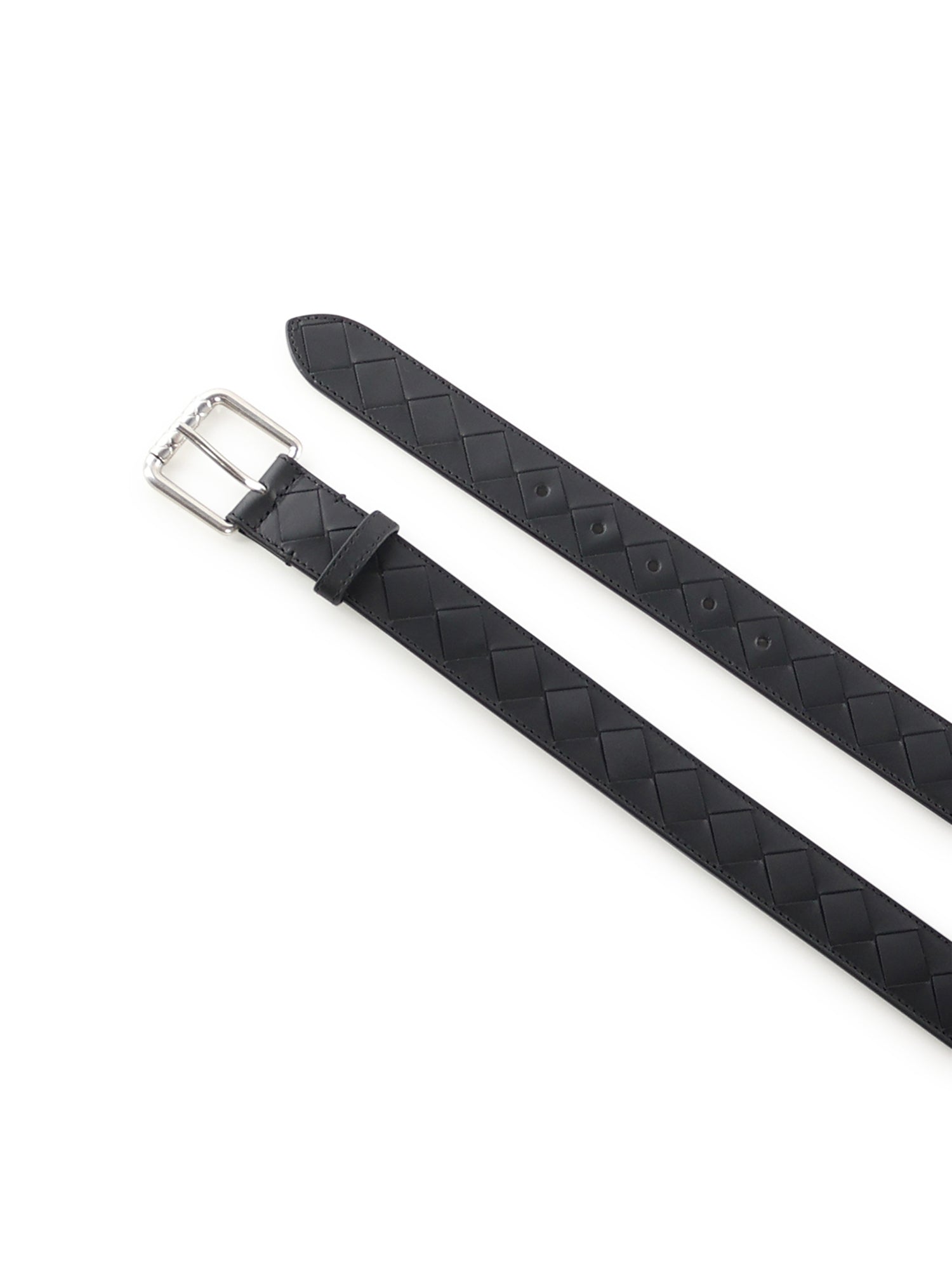 Bottega Veneta Belts Black Calfskin