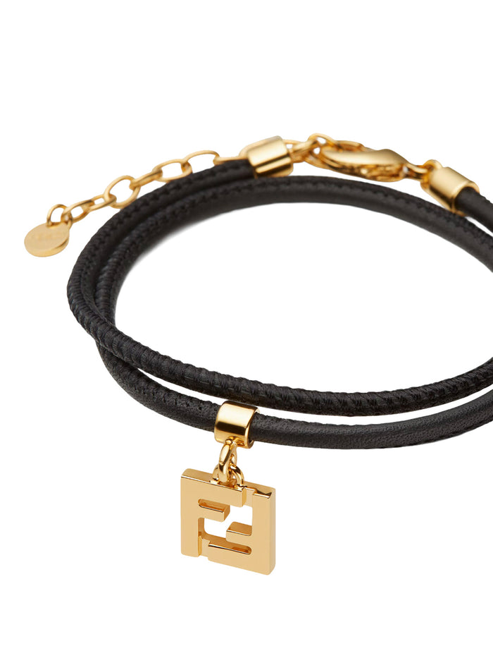 Fendi Bijoux Black Calfskin