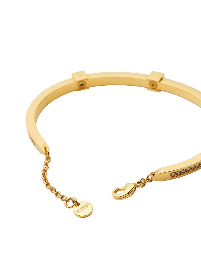 Fendi Bijoux Gold Bronze