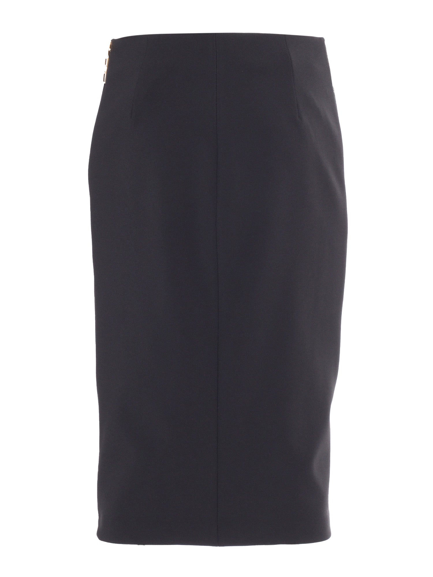 Skirt Black Polyester Elastane