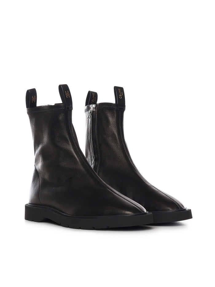 Céline Boots Black Lambskin