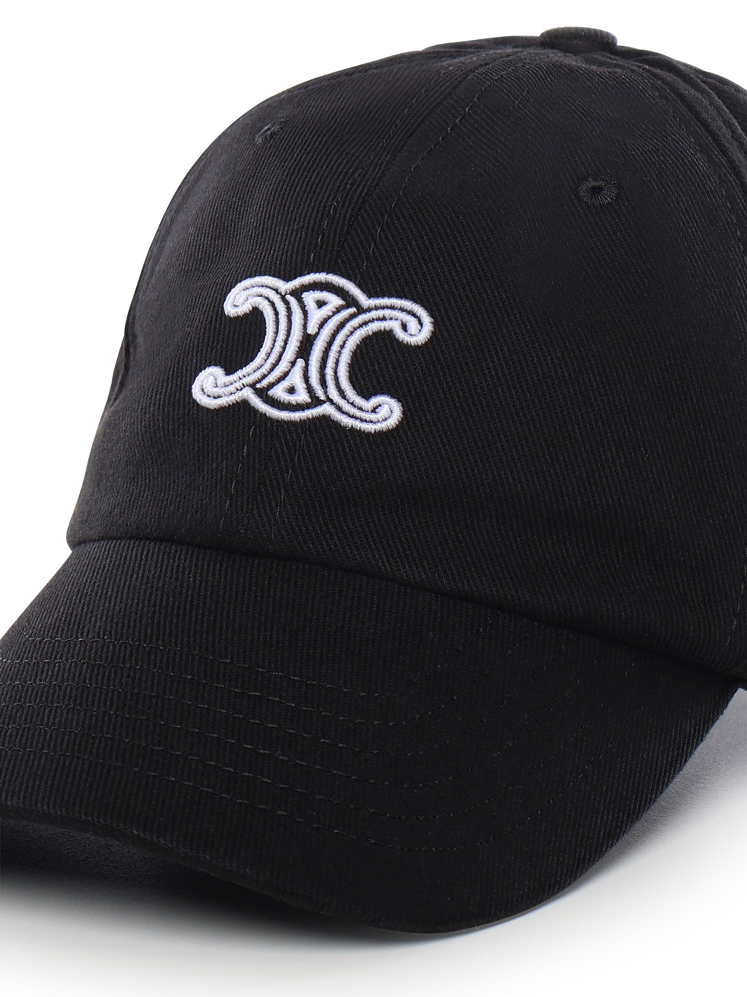 Céline Hats Black & White Cotton