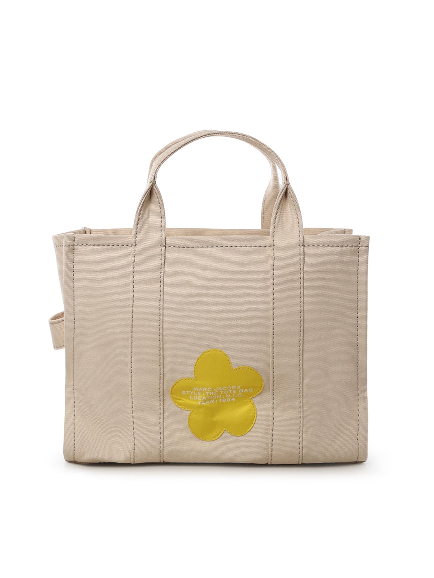 Marc Jacobs Bags Cloud White Multi Cotton Canvas