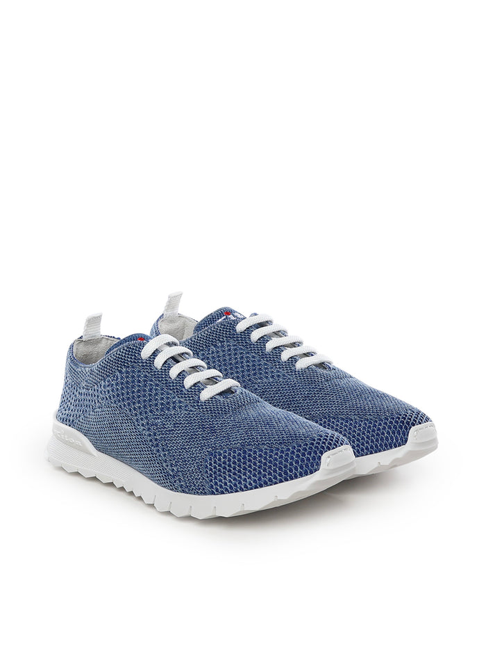 Kiton Sneakers Denim Cotton