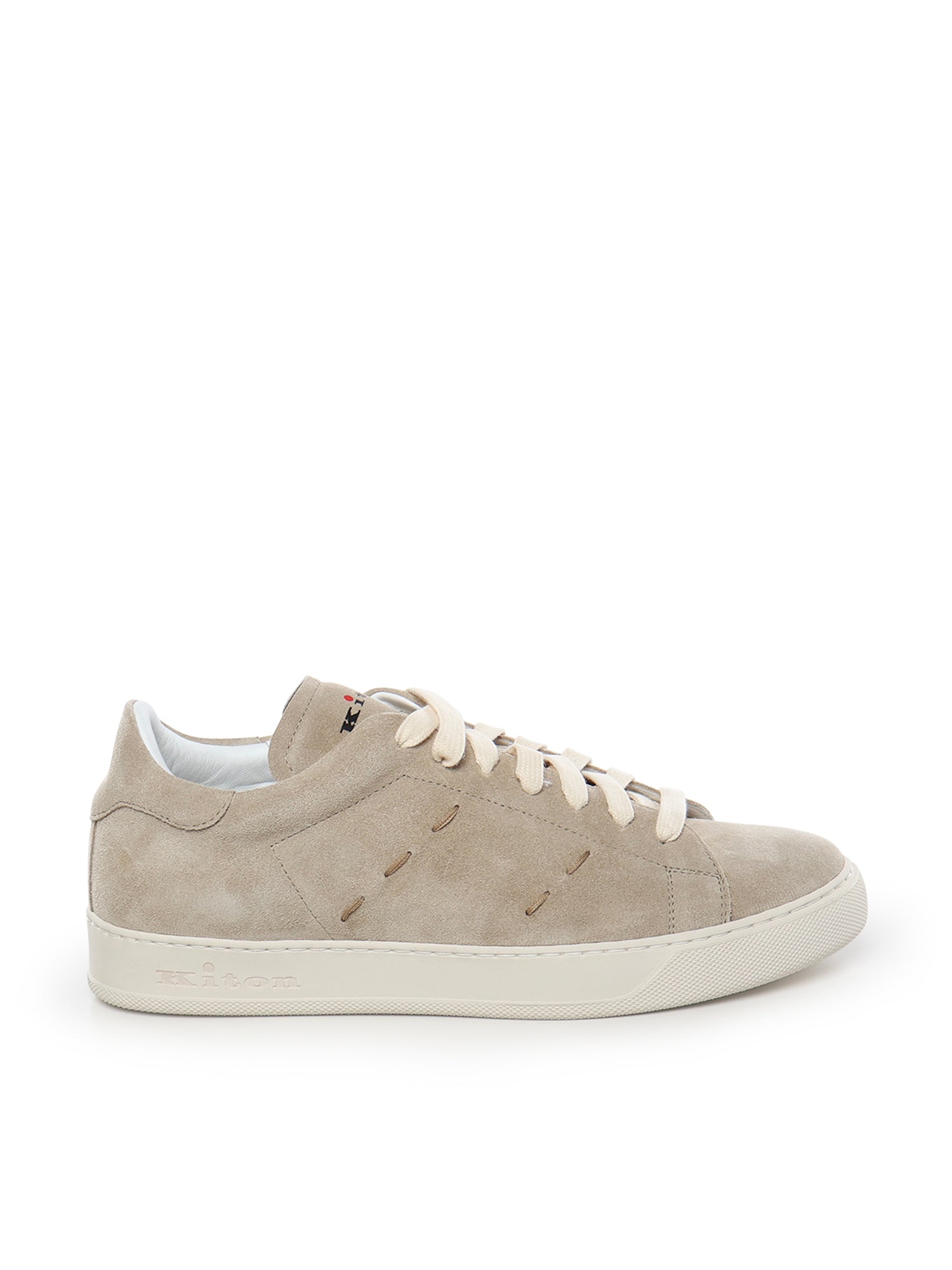 Kiton Sneakers Sand Calfskin