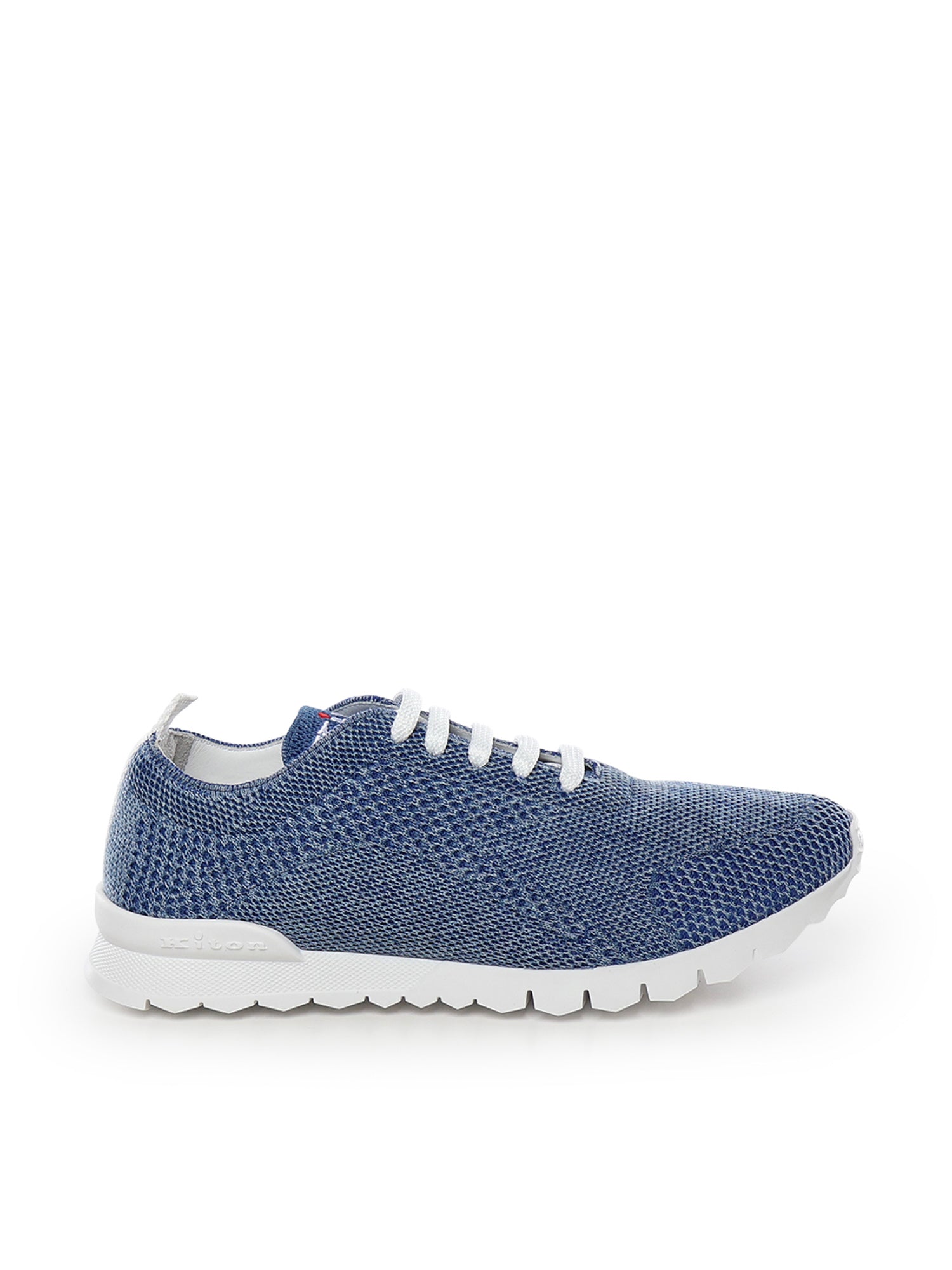 Kiton Sneakers Denim Cotton