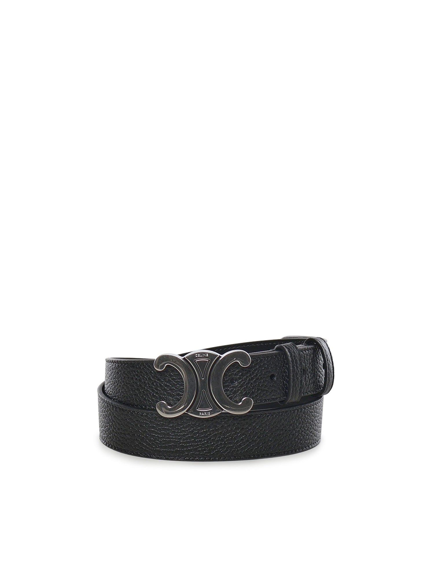 Céline Belts Black Calfskin