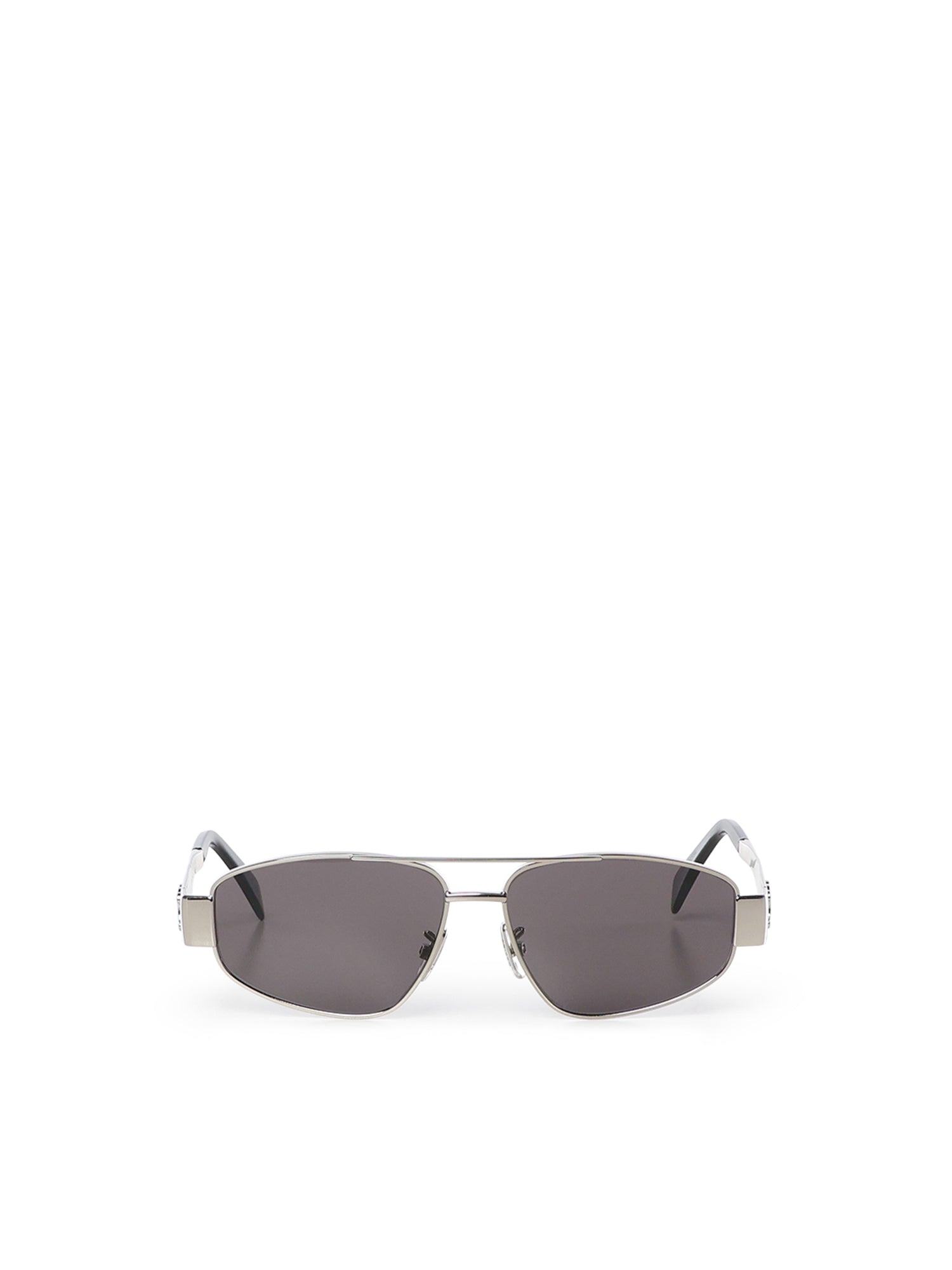 Céline Sunglasses Silver / Smoke Metal