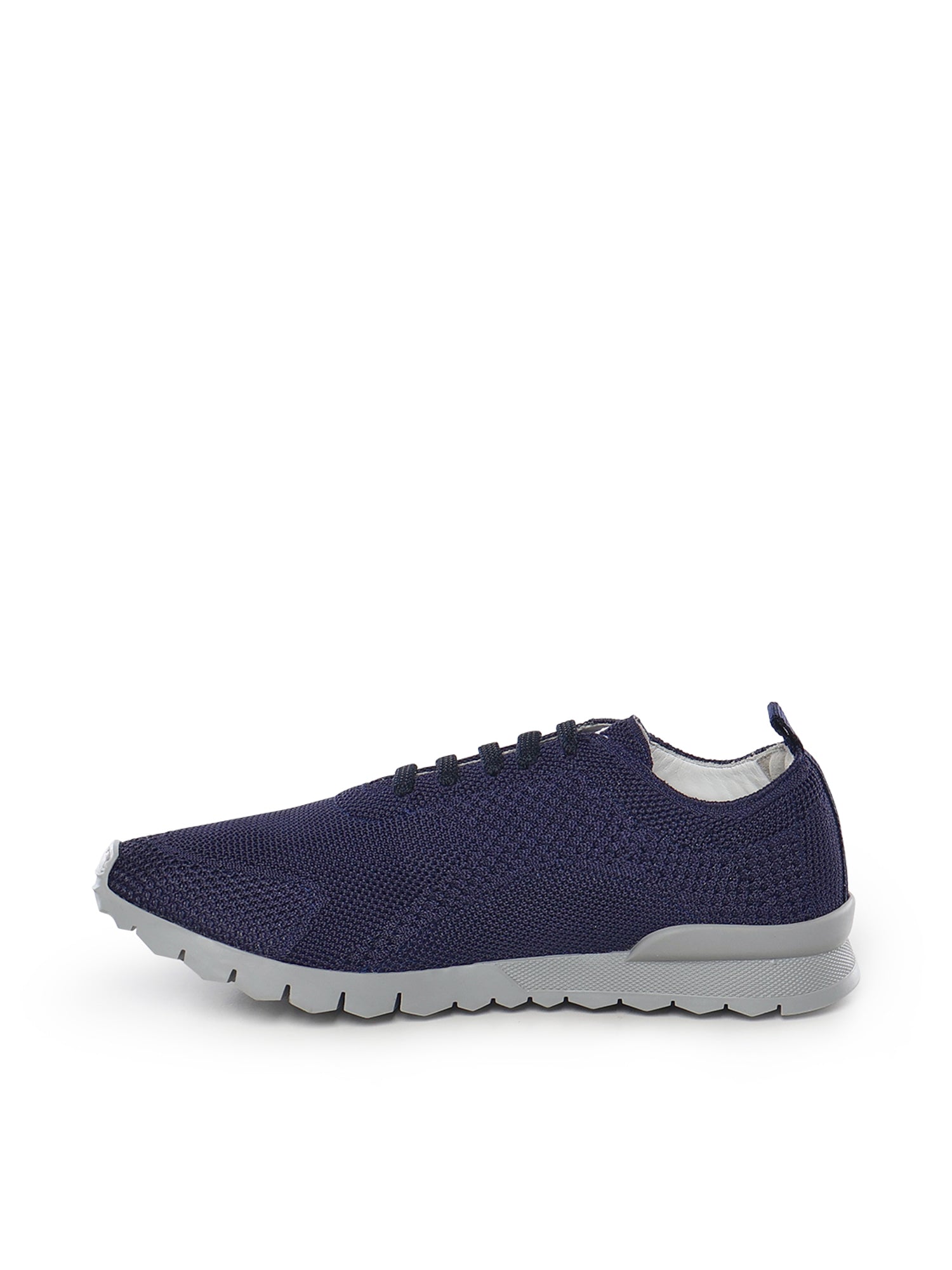 Kiton Sneakers Blue Cotton