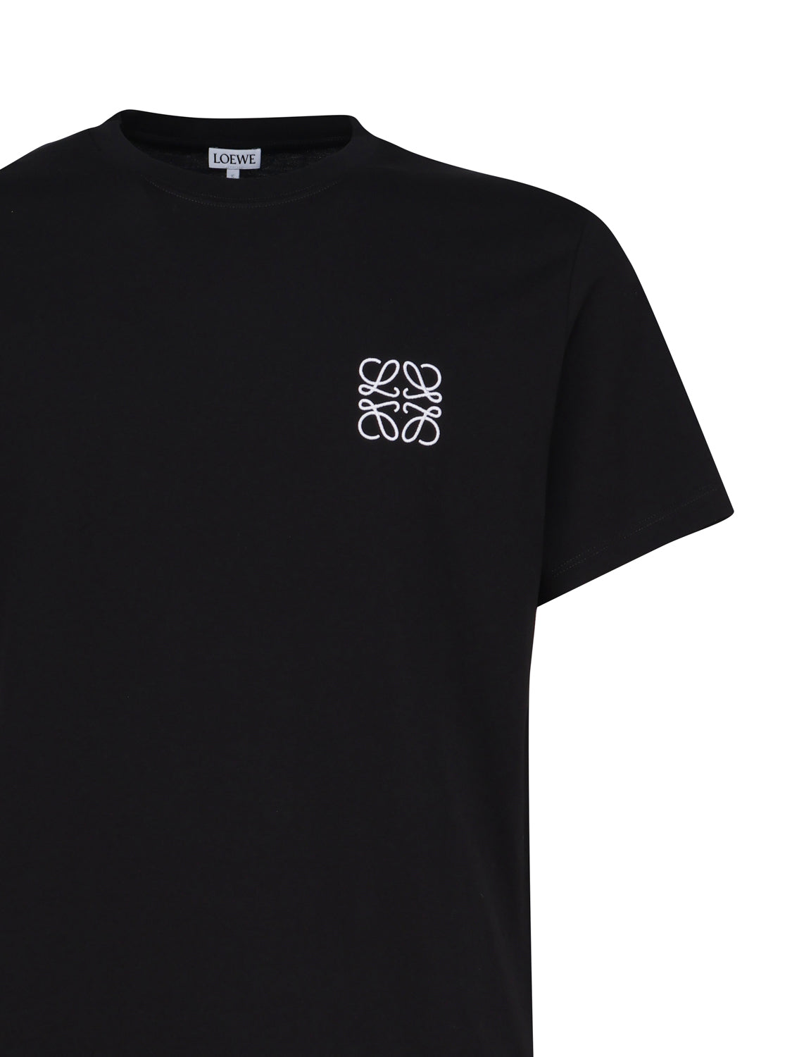 Loewe T-Shirts And Polos Black Cotton