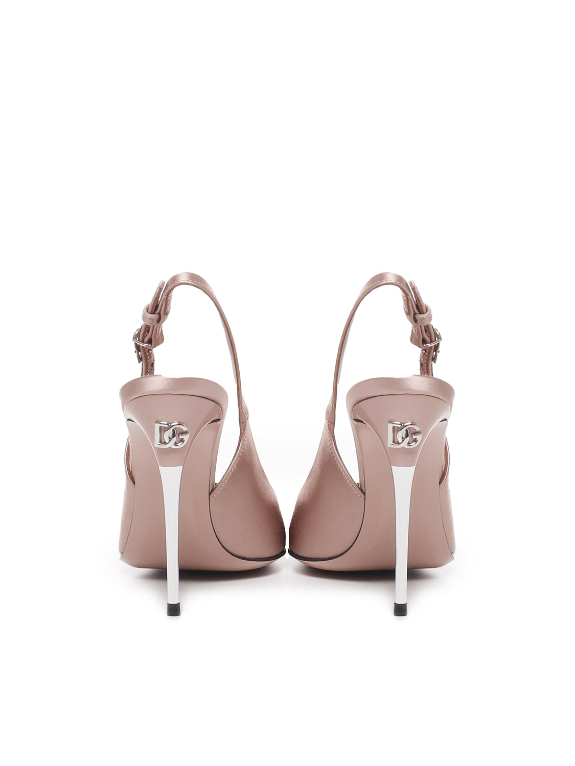 Dolce & Gabbana Flat shoes Beige Viscose Silk