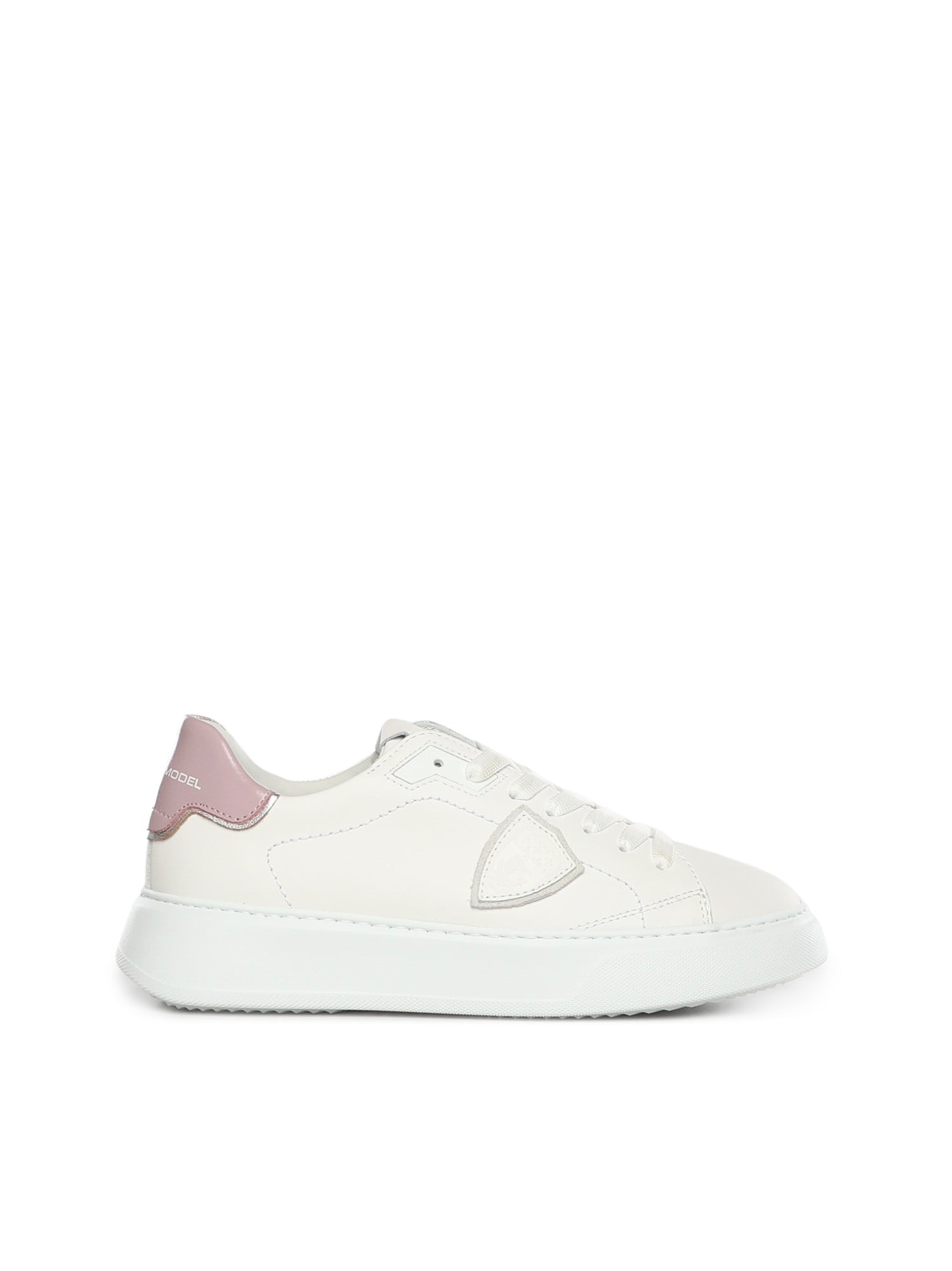 Philippe Model Sneakers White/mauve Calfskin