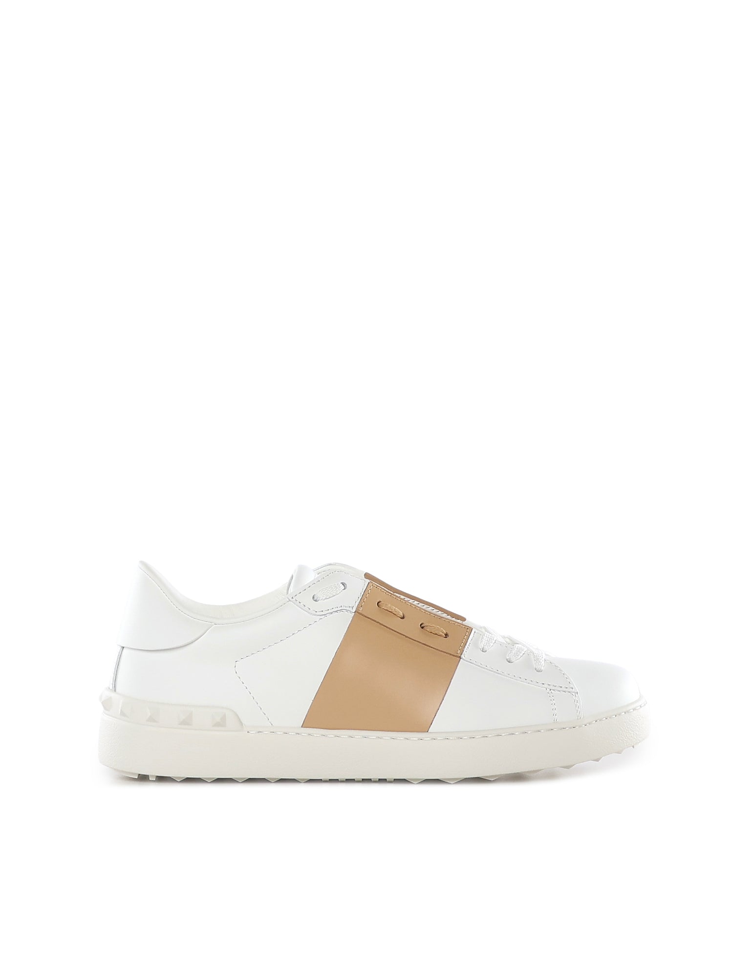 Valentino Garavani Sneakers White/beige Calfskin