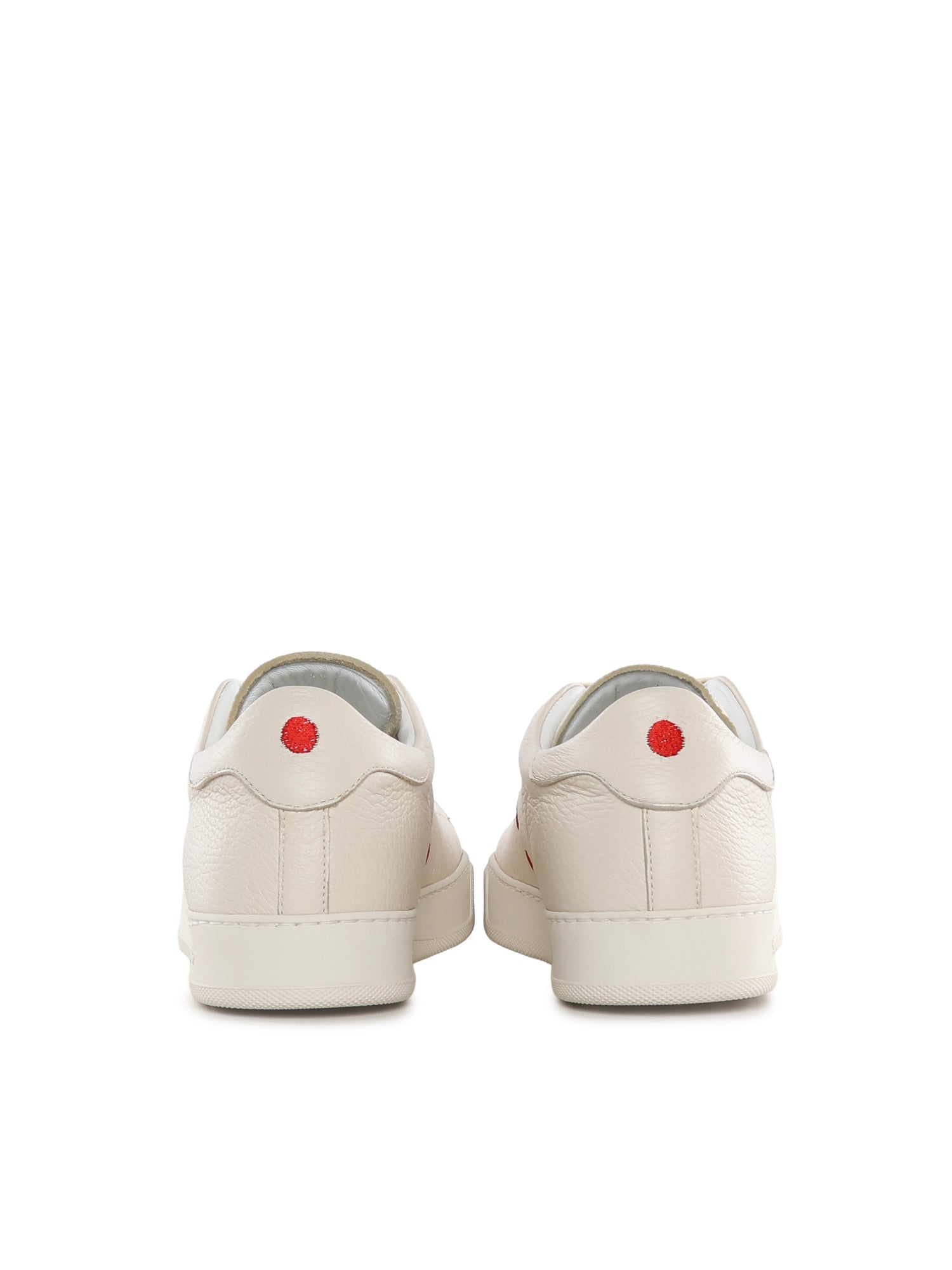 Kiton Sneakers White Calfskin