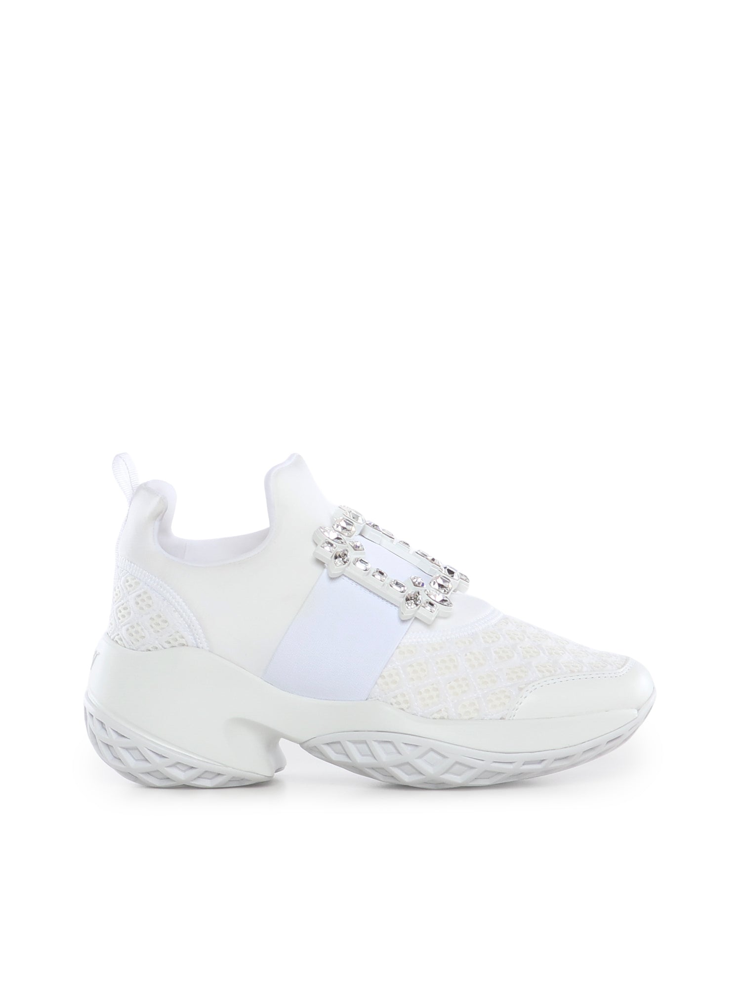 Roger Vivier Sneakers White Polyester
