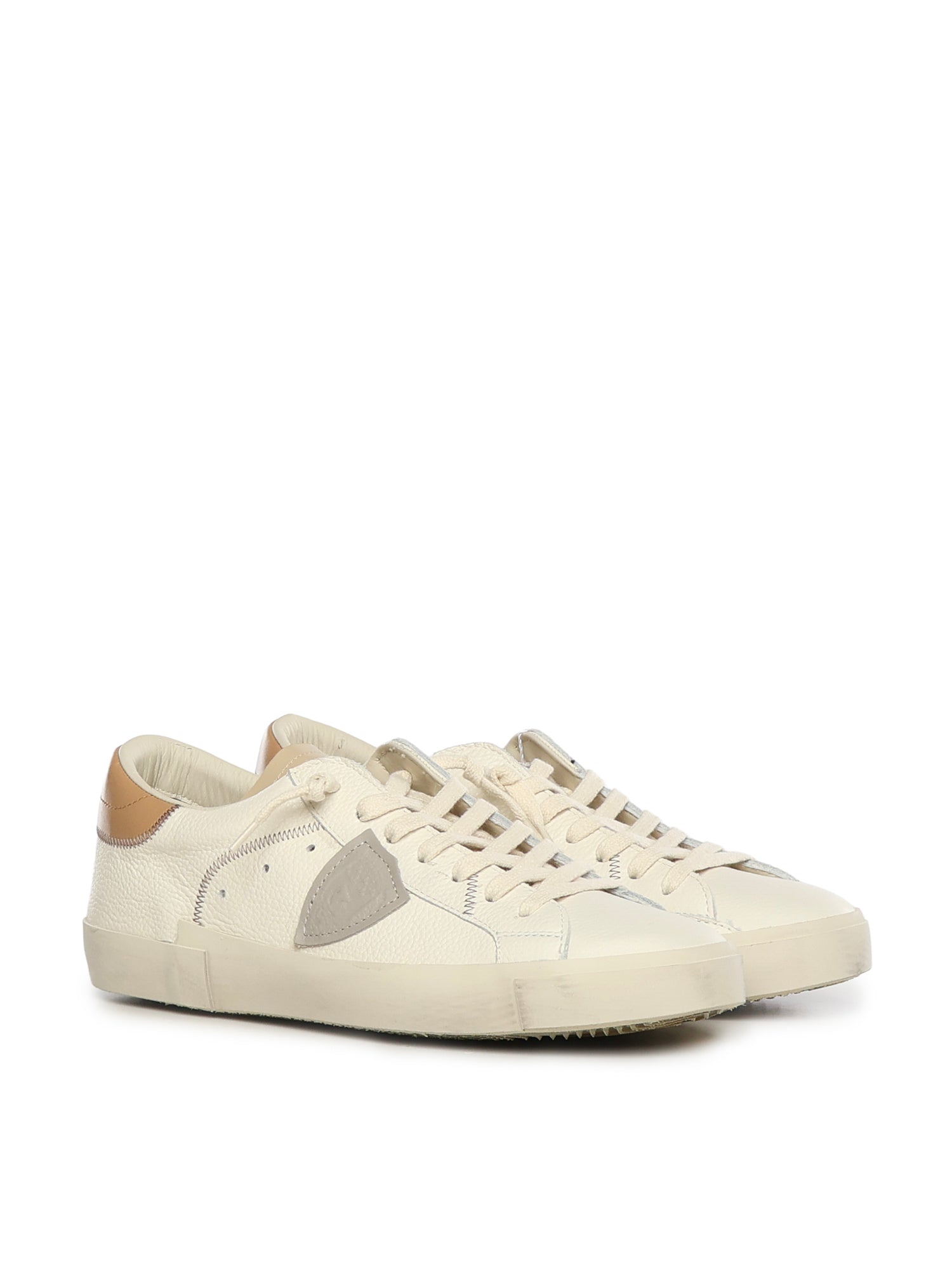 Philippe Model Sneakers Milk/beige Calfskin