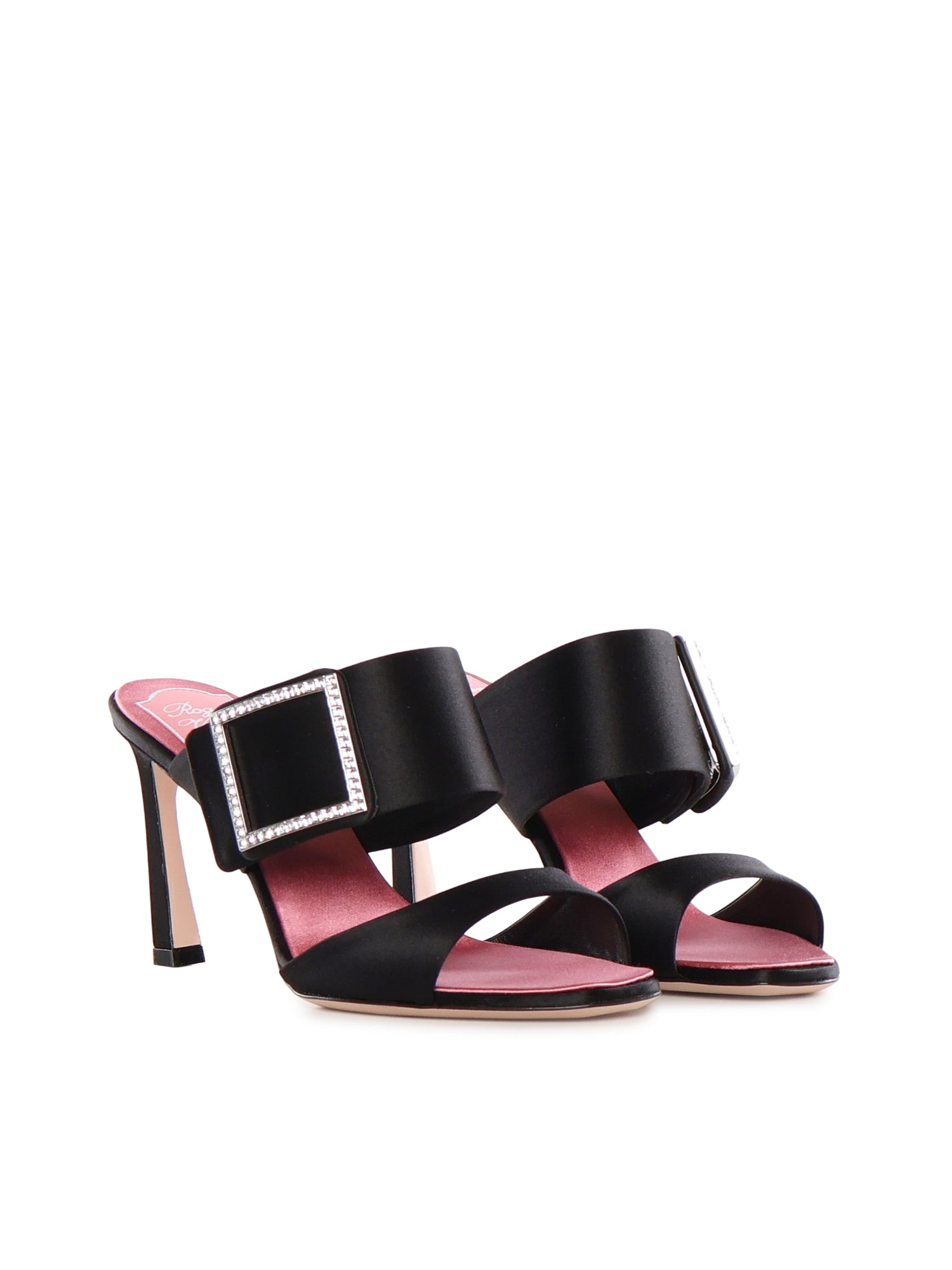 Roger Vivier Sandals Black Viscose