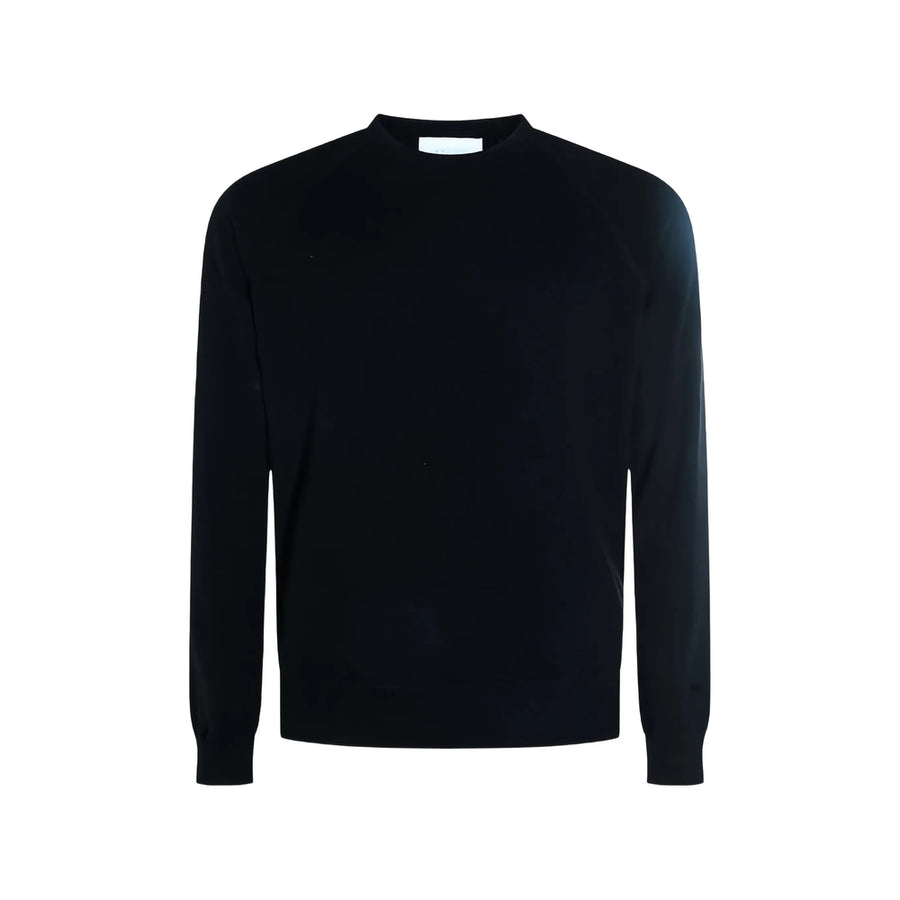 Crew Neck Cashmere Sweater Blue