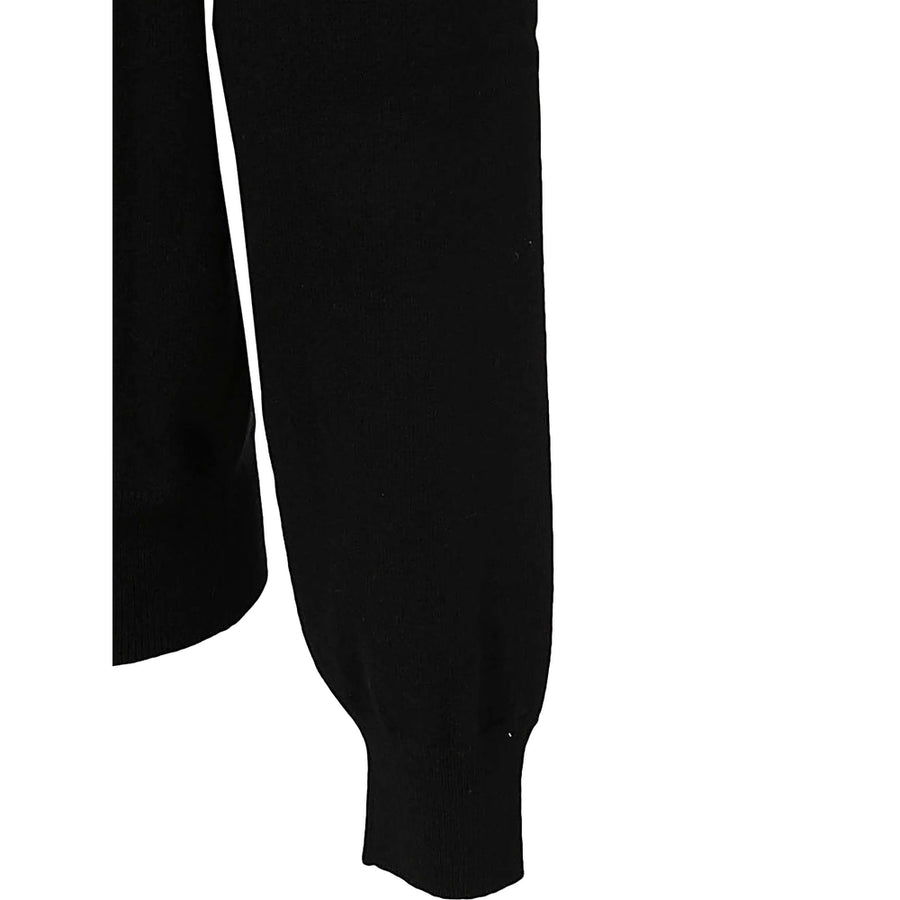 Sweater Virgin Wool Black Sweatshirts