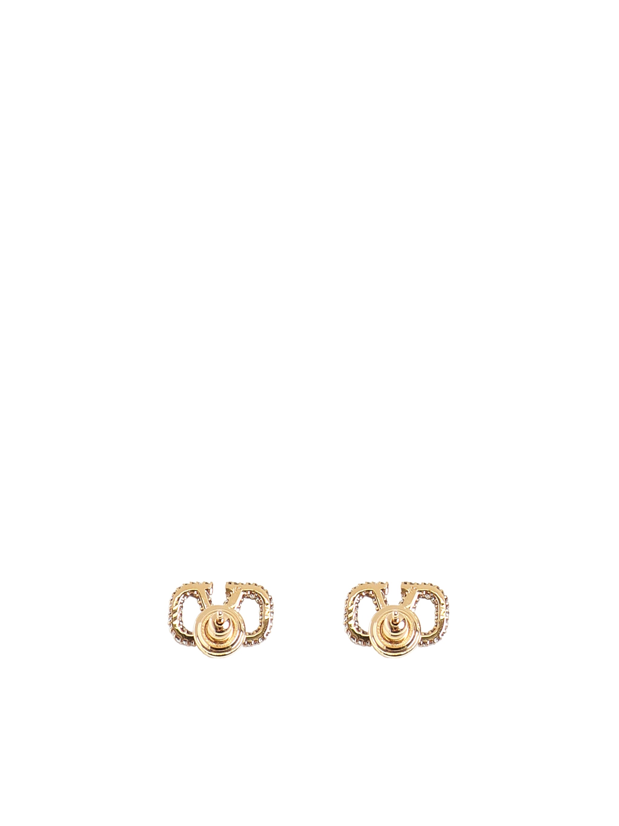 Valentino Garavani Bijoux Gold/crystal Brass