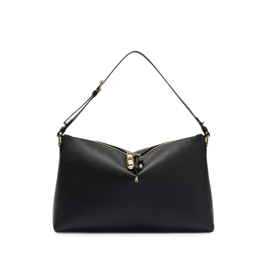 Tote Bag Calfskin Black