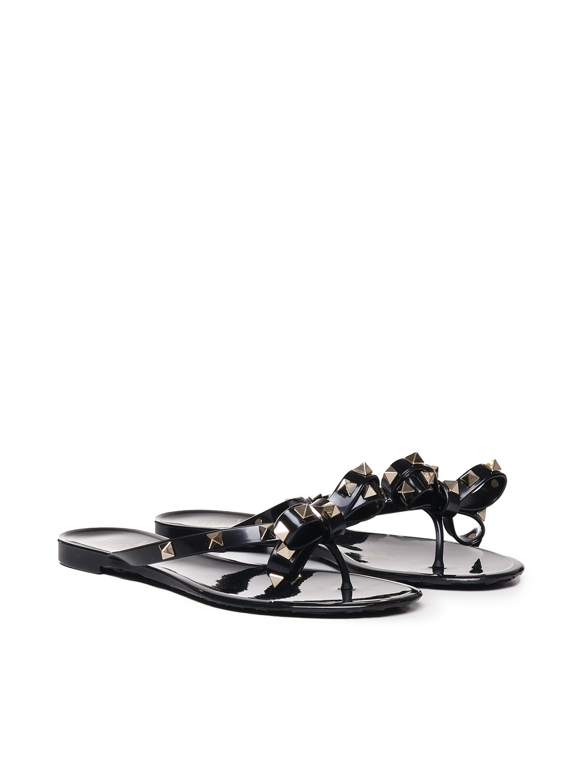 Valentino Garavani Sandals Black Pvc