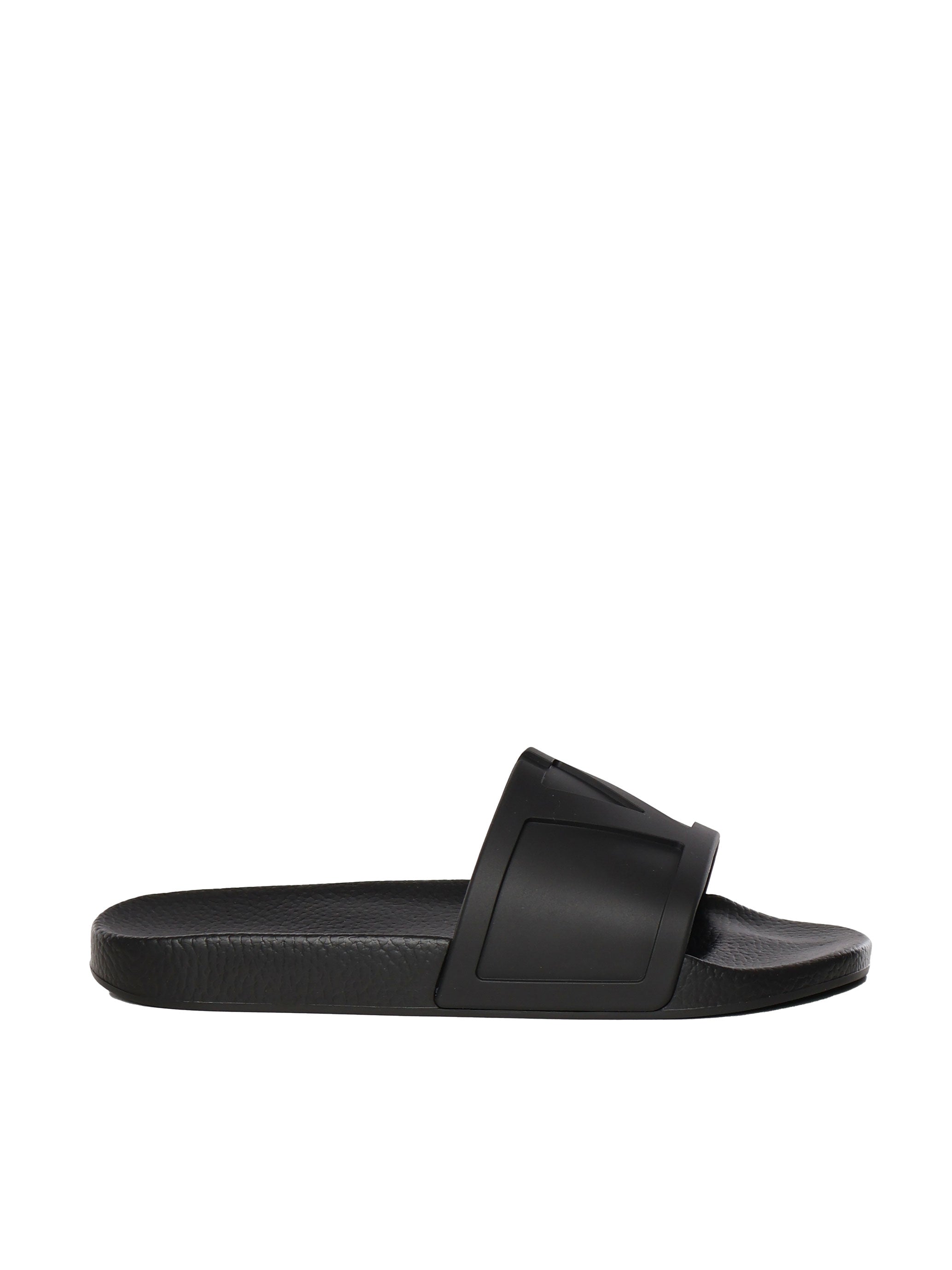 Valentino Garavani Sandals Black Rubber