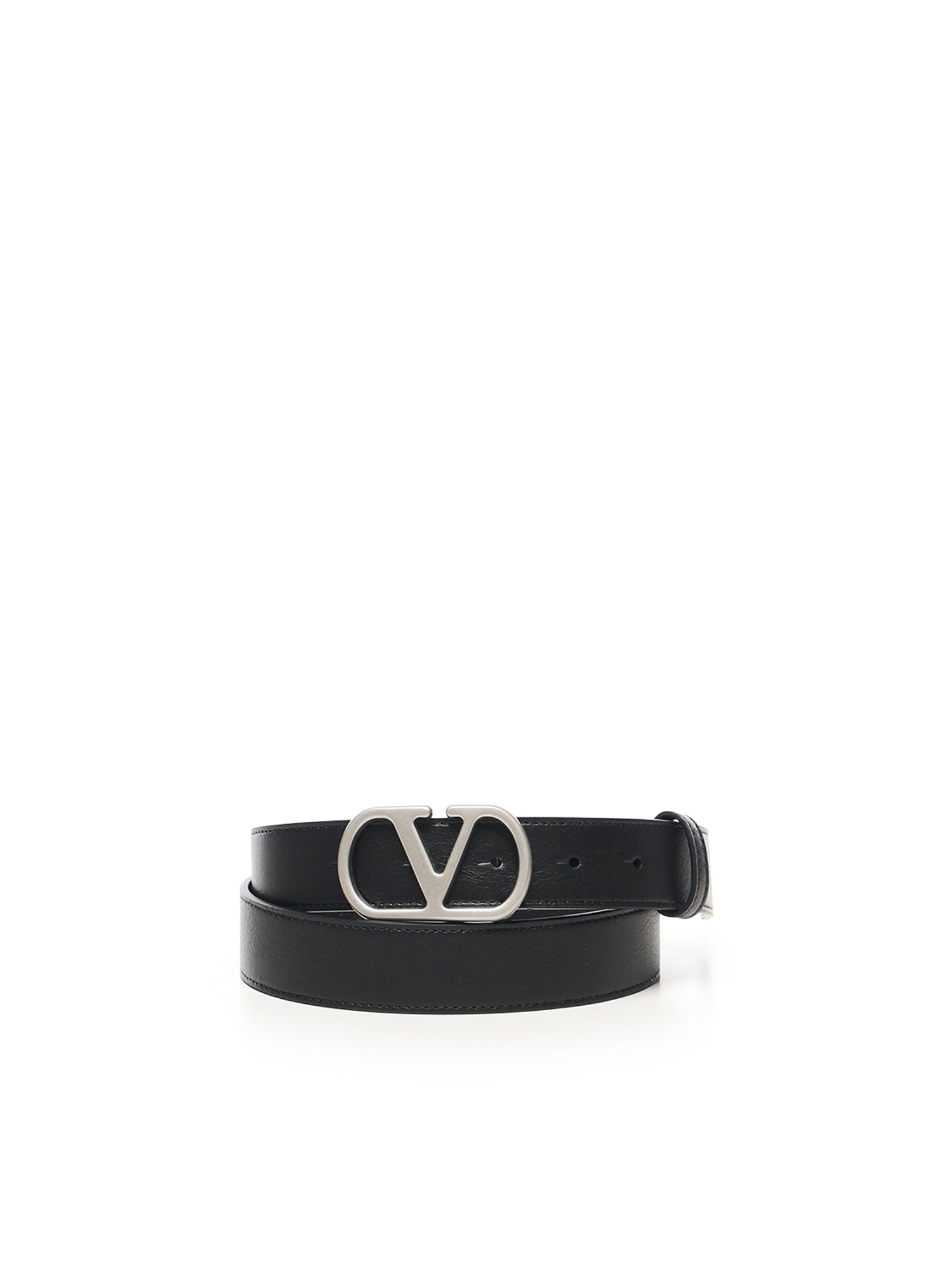 Valentino Garavani Belts Black Calfskin