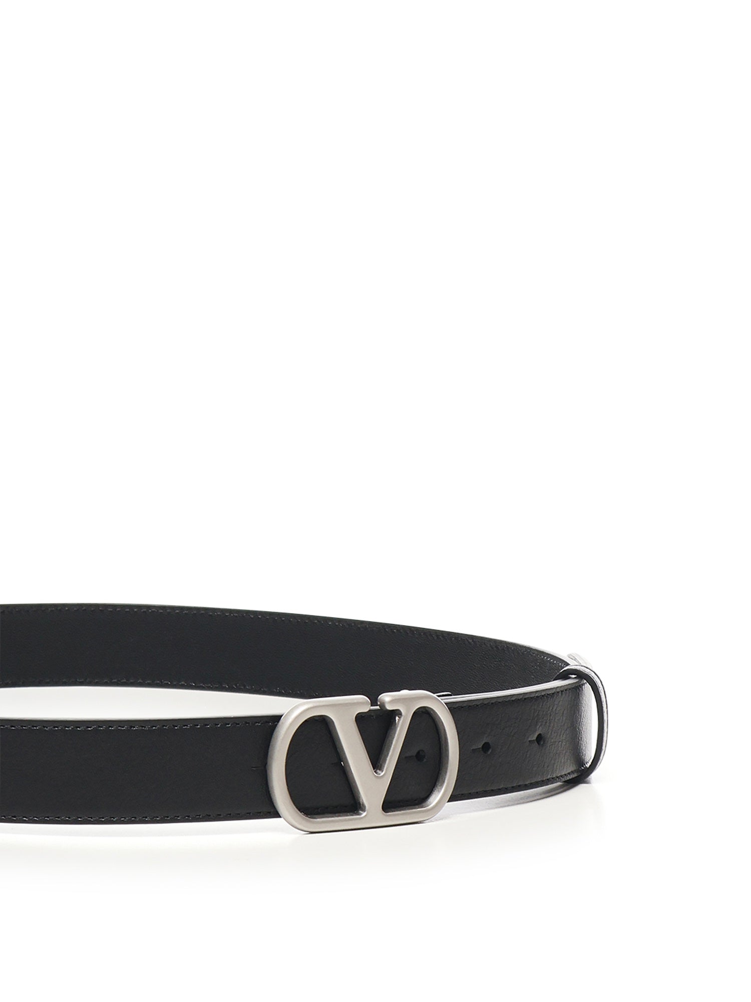 Valentino Garavani Belts Black Calfskin