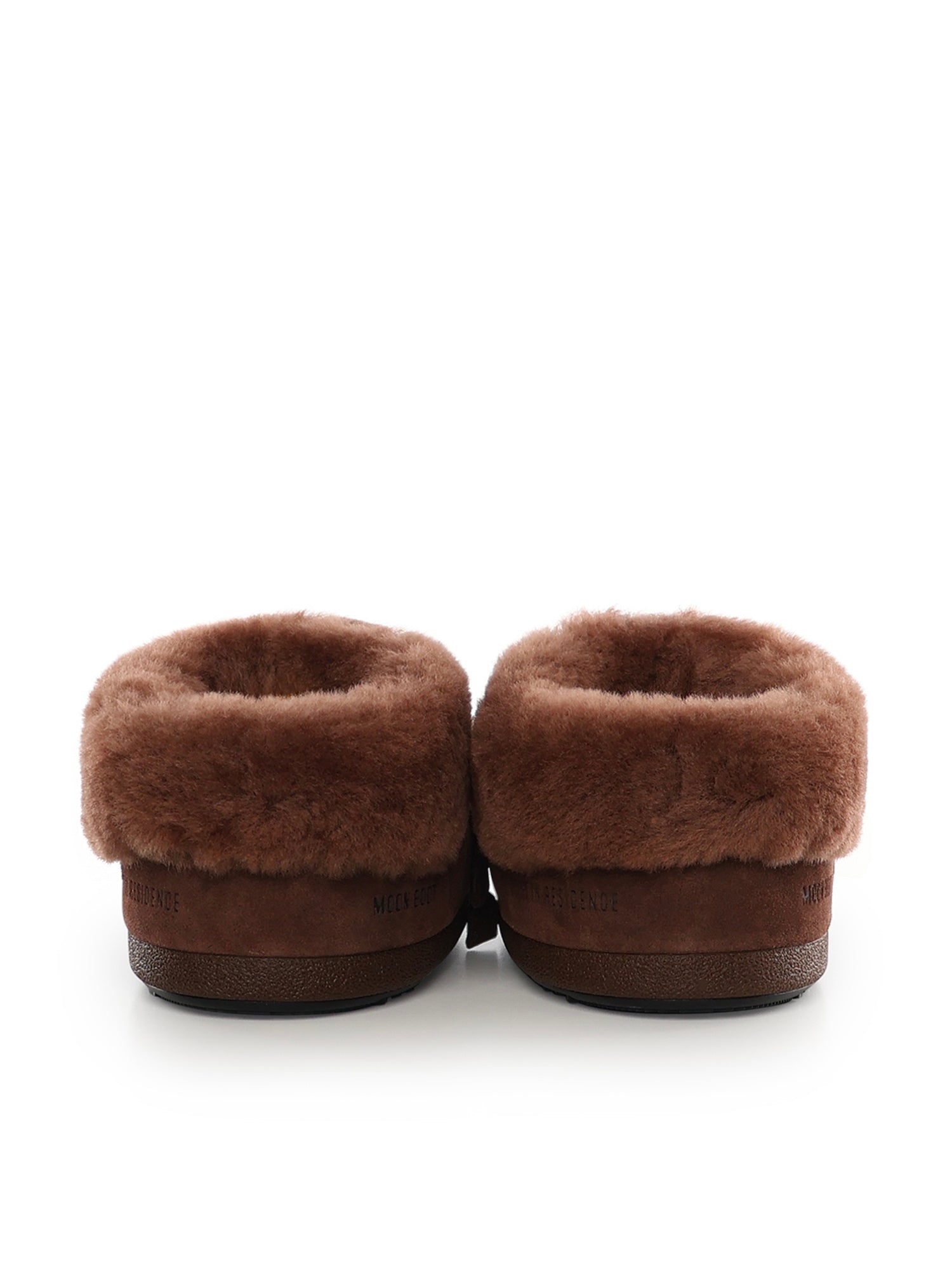 Moon Boot Sandals Cocoa Leather Cotton Polyester