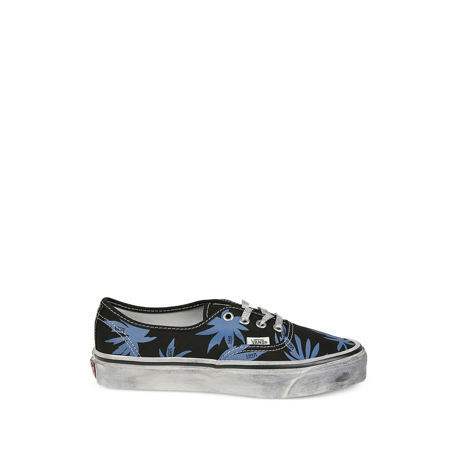 Sneakers Black-Blue Canvas Black/blue Trainers