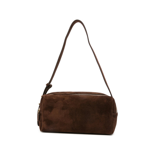 Tote Bag Trousse Suede Brown