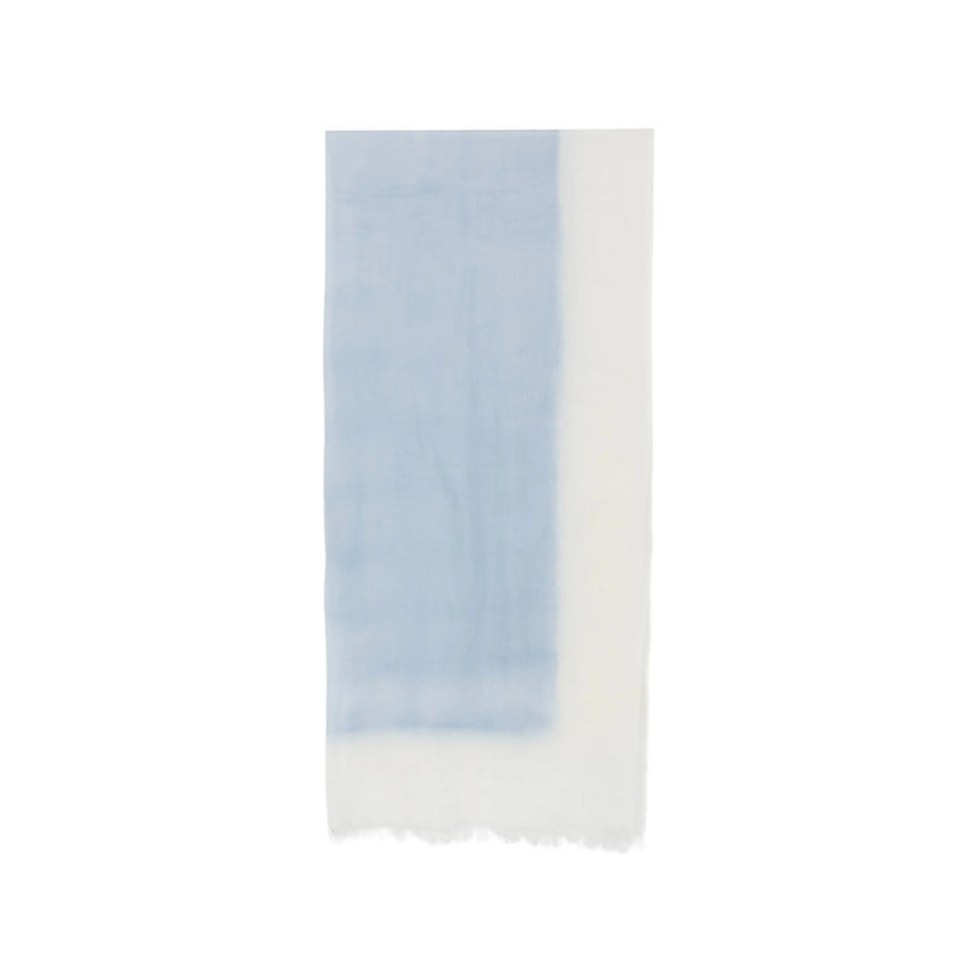 Stole Wool Blue-White Blue/white Scarf