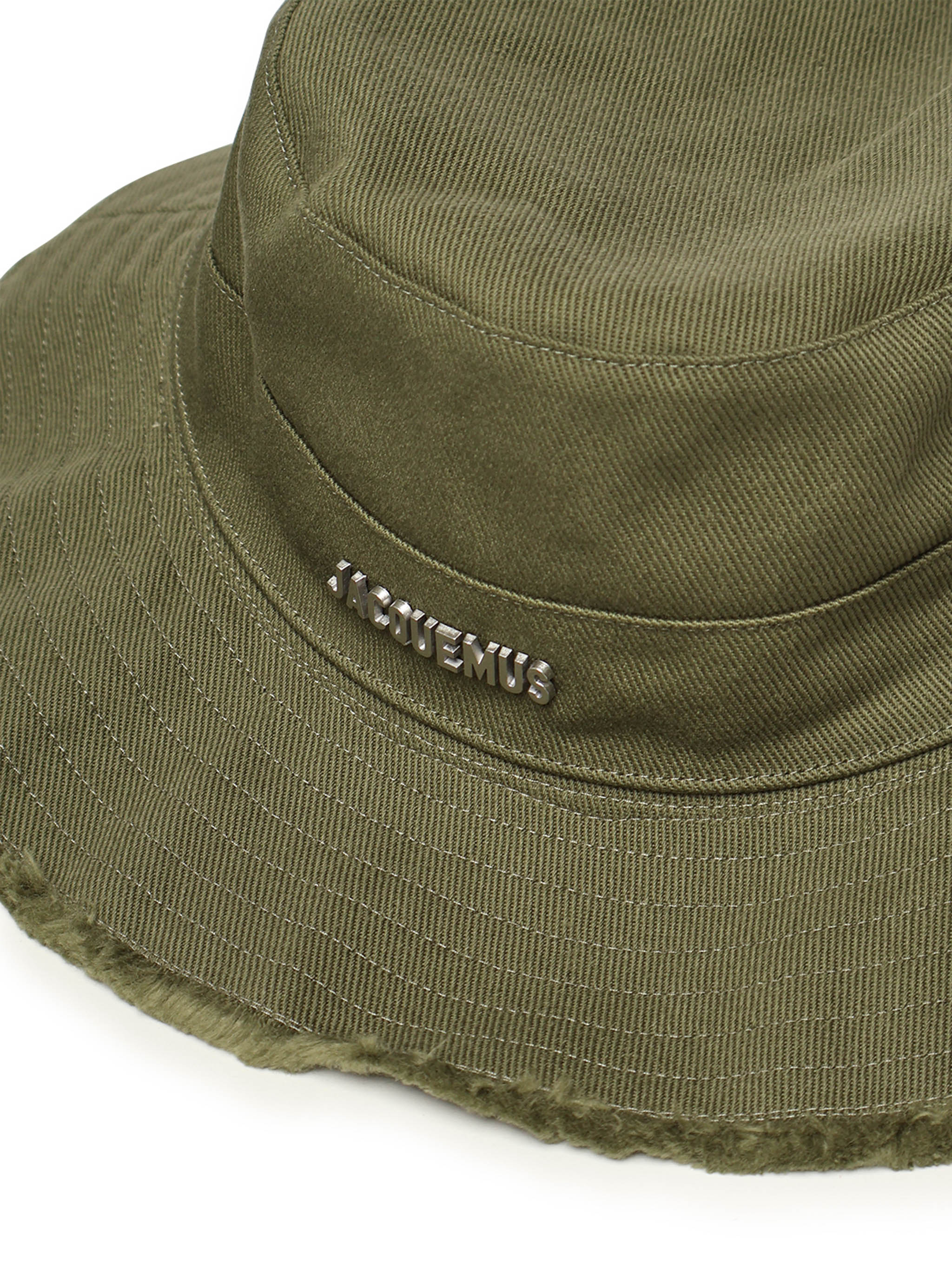 JACQUEMUS Hats Khaki Cotton