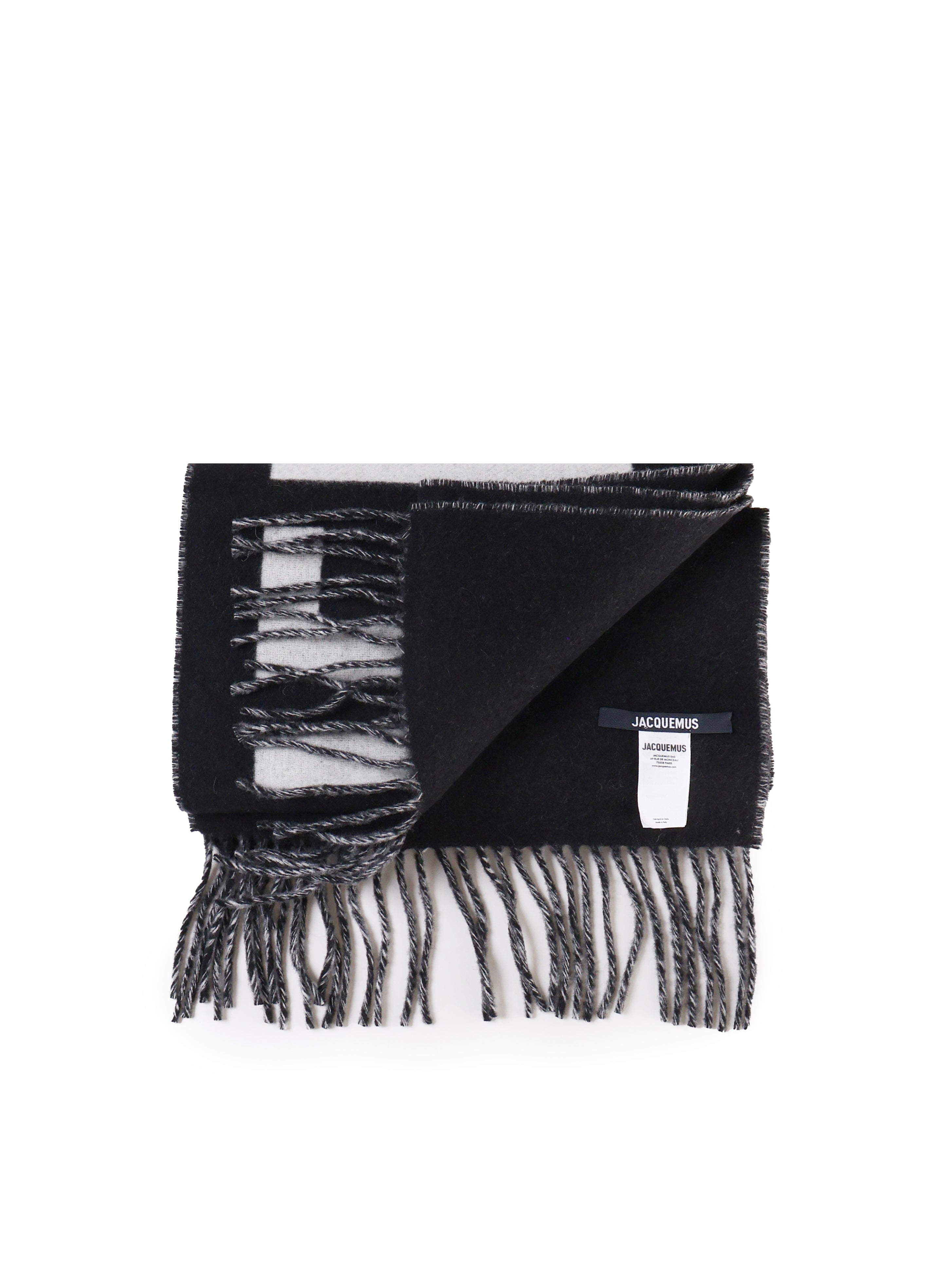 Jacquemus Scarfs Black Wool
